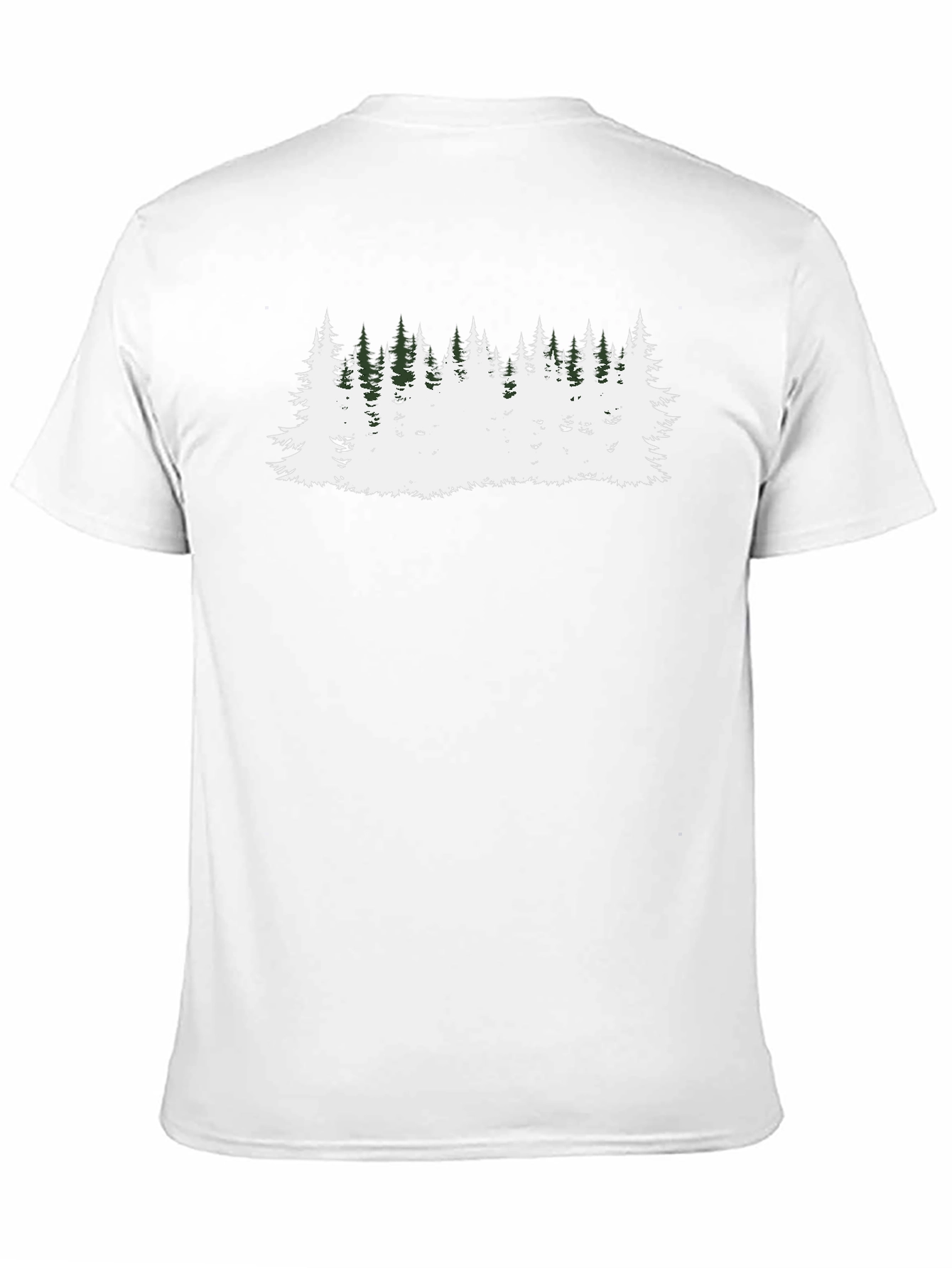 Forest Graphic Black T-Shirt