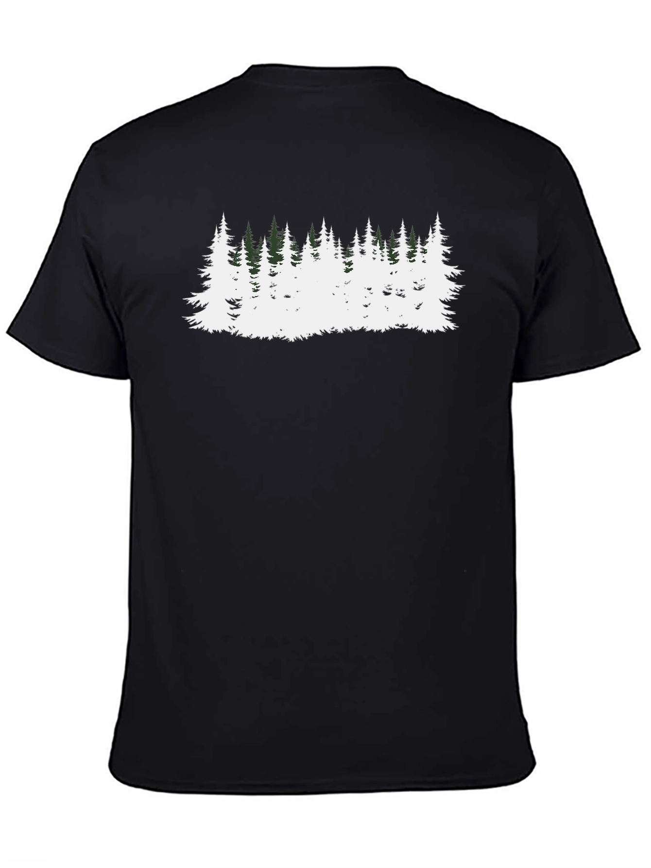 Forest Graphic Black T-Shirt