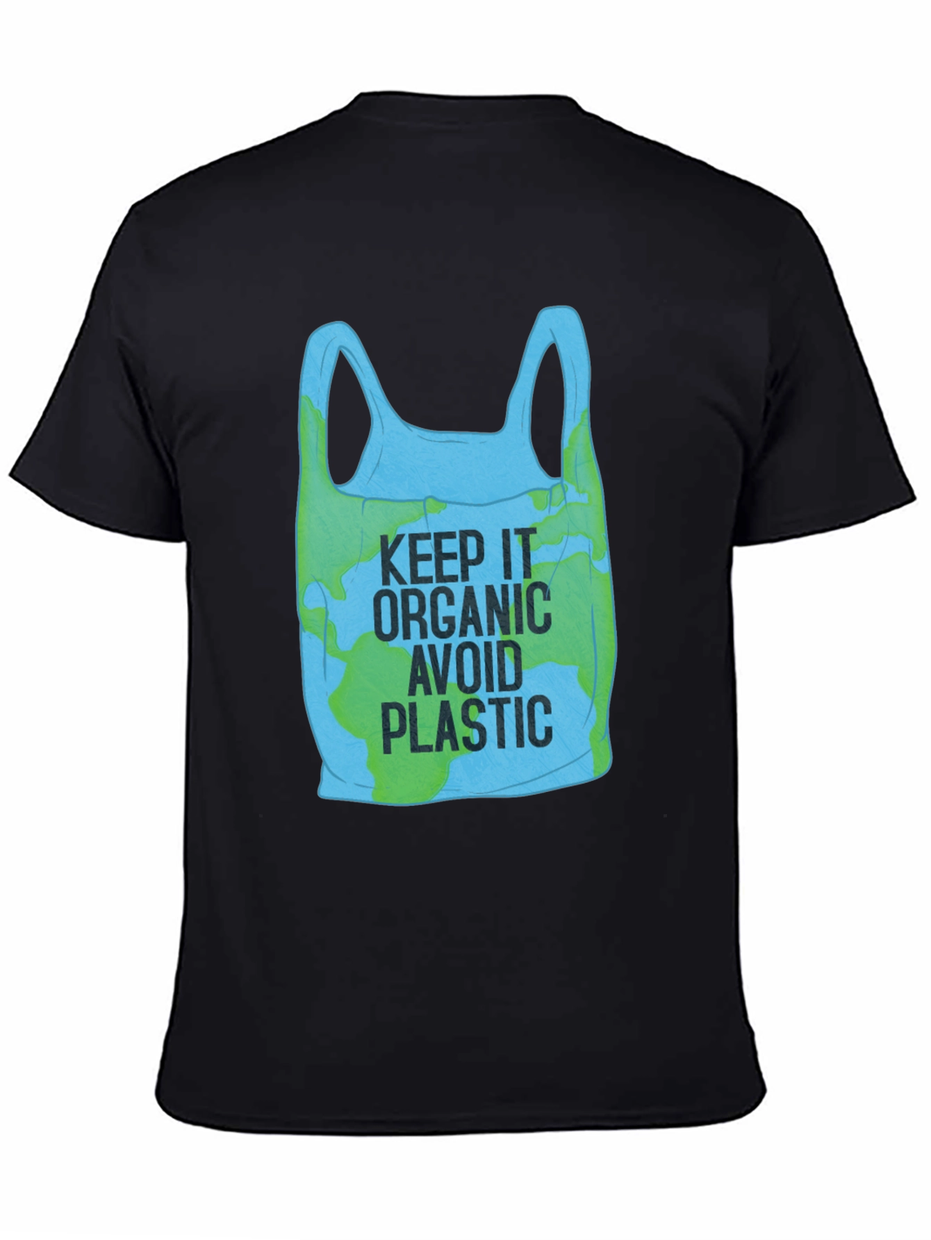 Eco-Friendly Keep It Organic Graphic T-Shirt