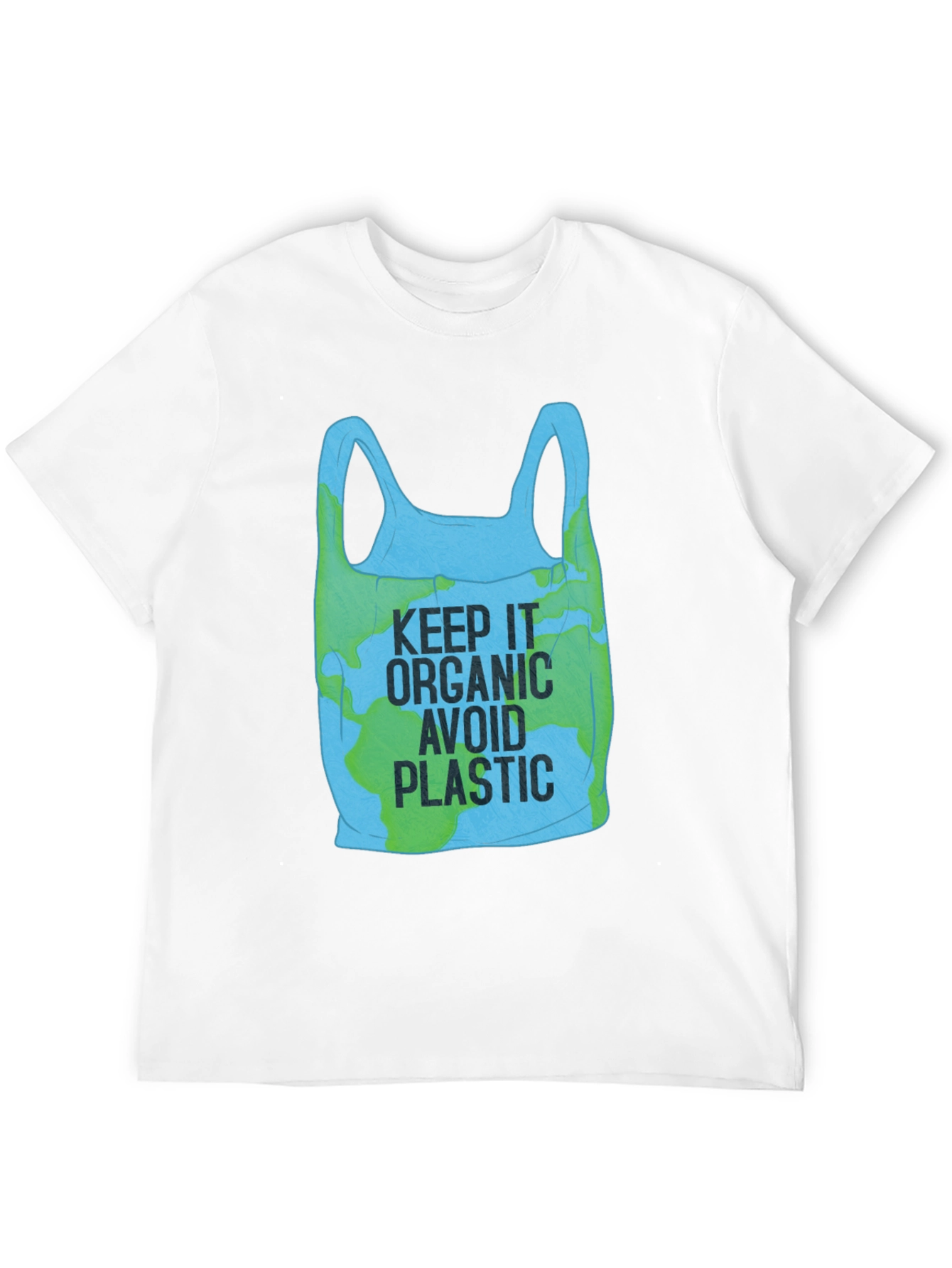 Eco-Friendly Keep It Organic Graphic T-Shirt