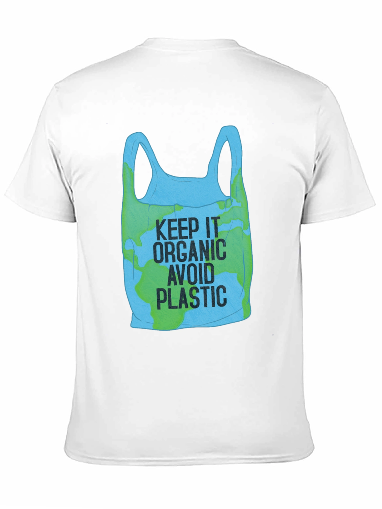 Eco-Friendly Keep It Organic Graphic T-Shirt