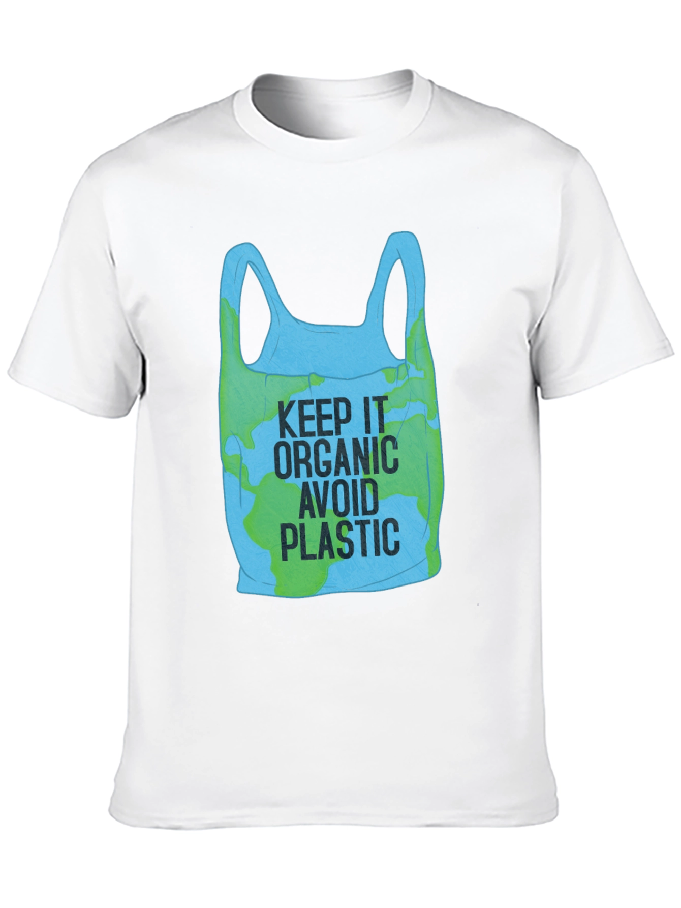 Eco-Friendly Keep It Organic Graphic T-Shirt