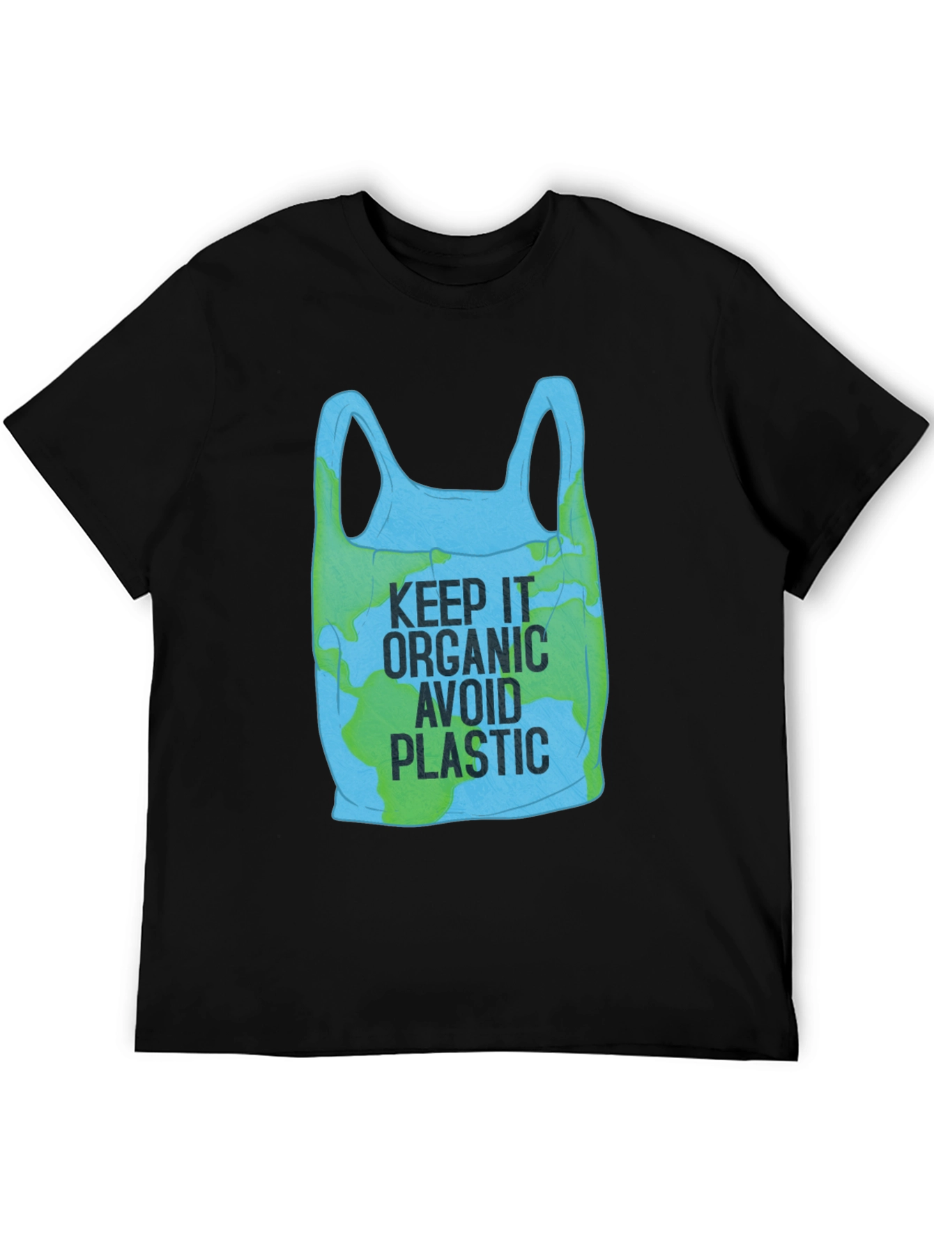 Eco-Friendly Keep It Organic Graphic T-Shirt