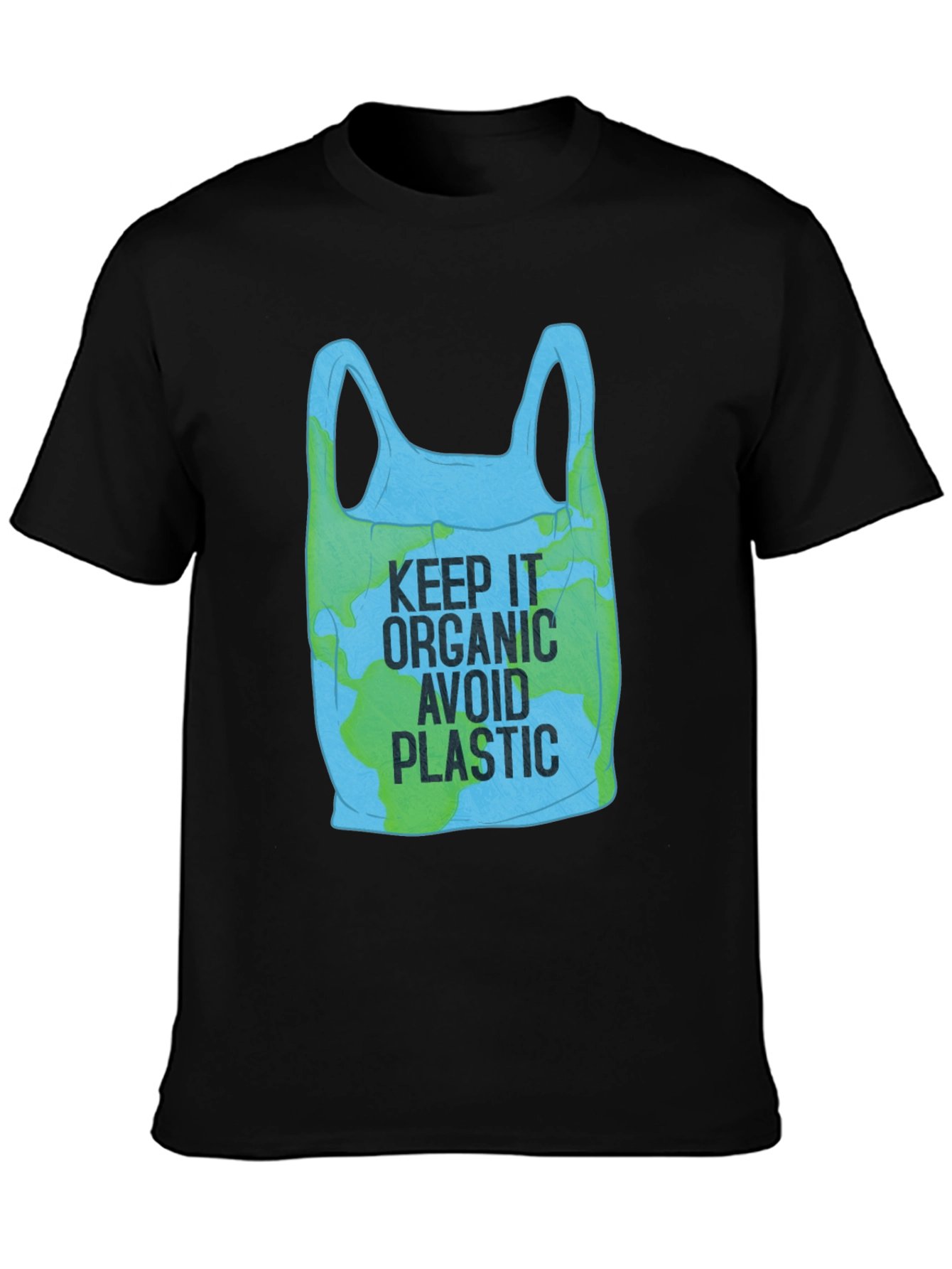 Eco-Friendly Keep It Organic Graphic T-Shirt