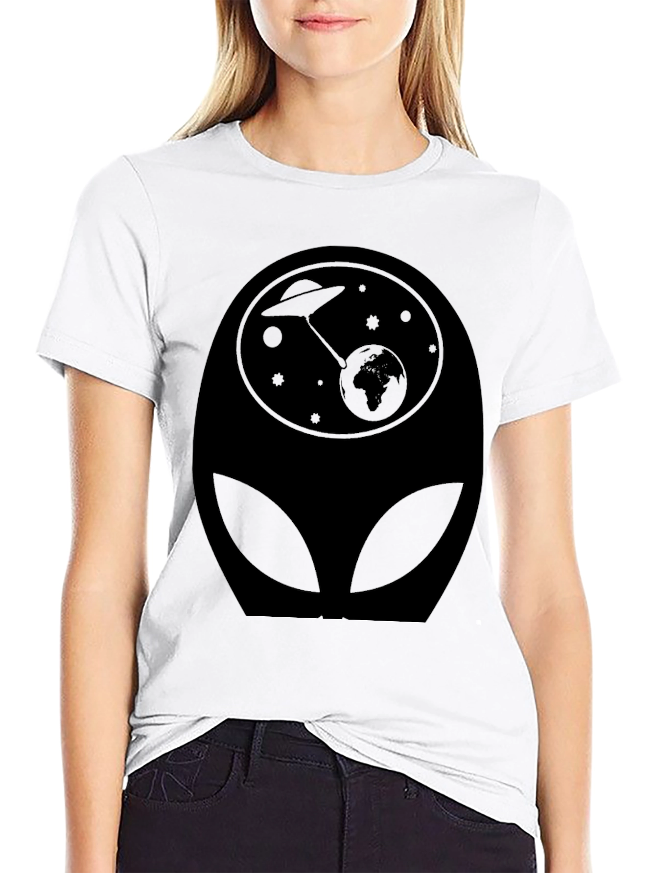 Alien Abduction Graphic T-Shirt