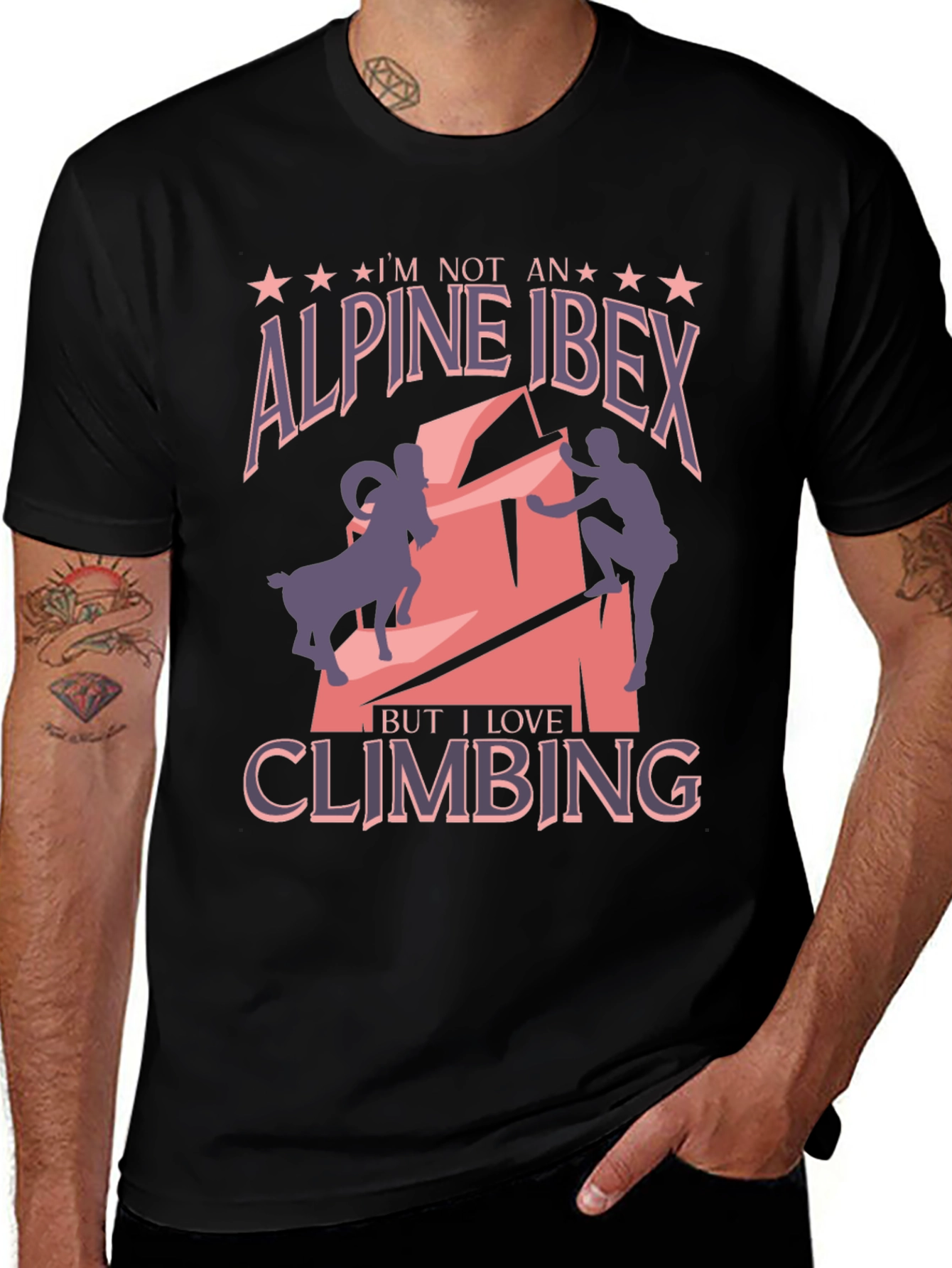 Alpine Ibex Climbing T-Shirt - Mountain Adventure Tee