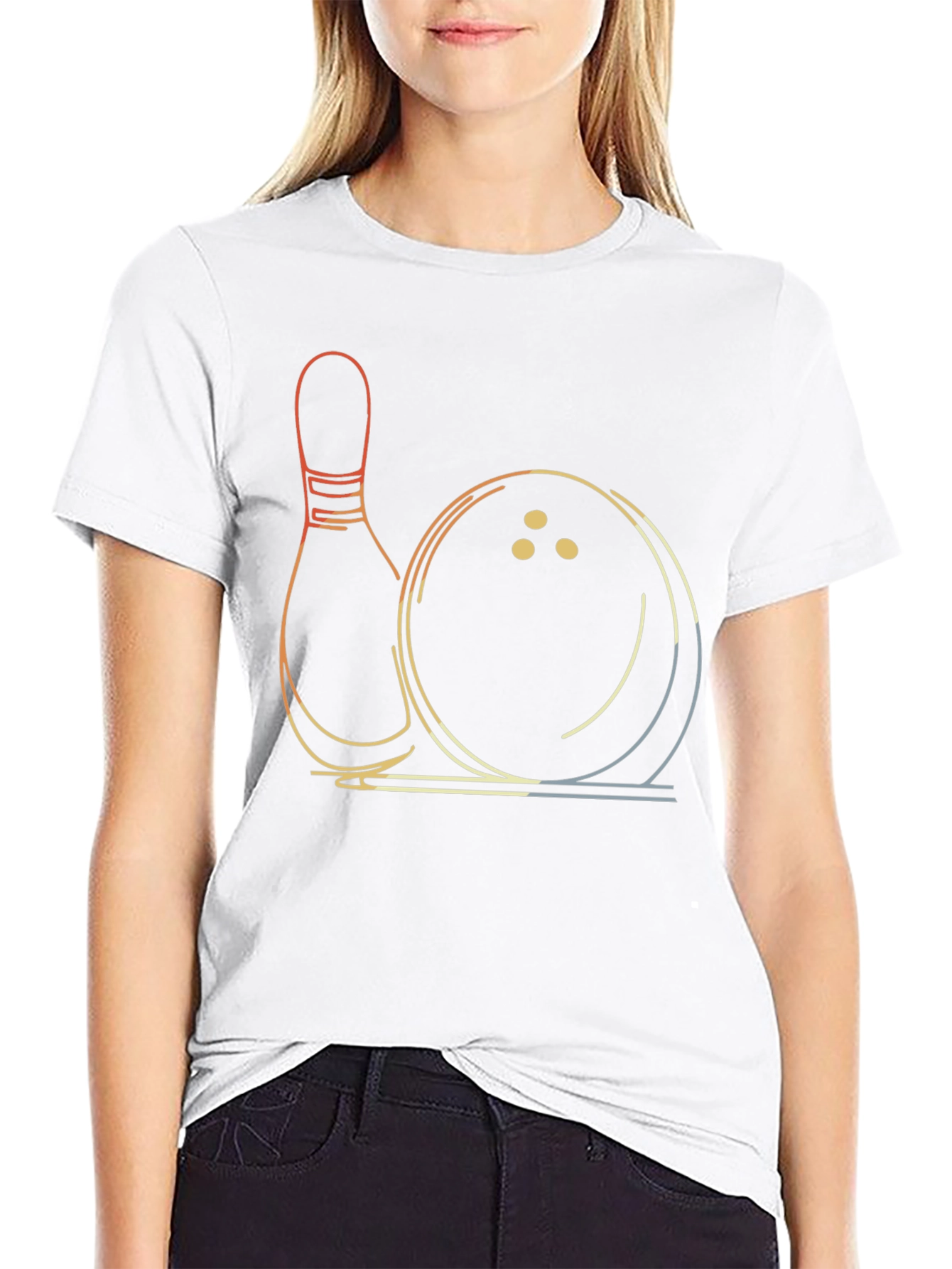 Retro Bowling Strike T-Shirt