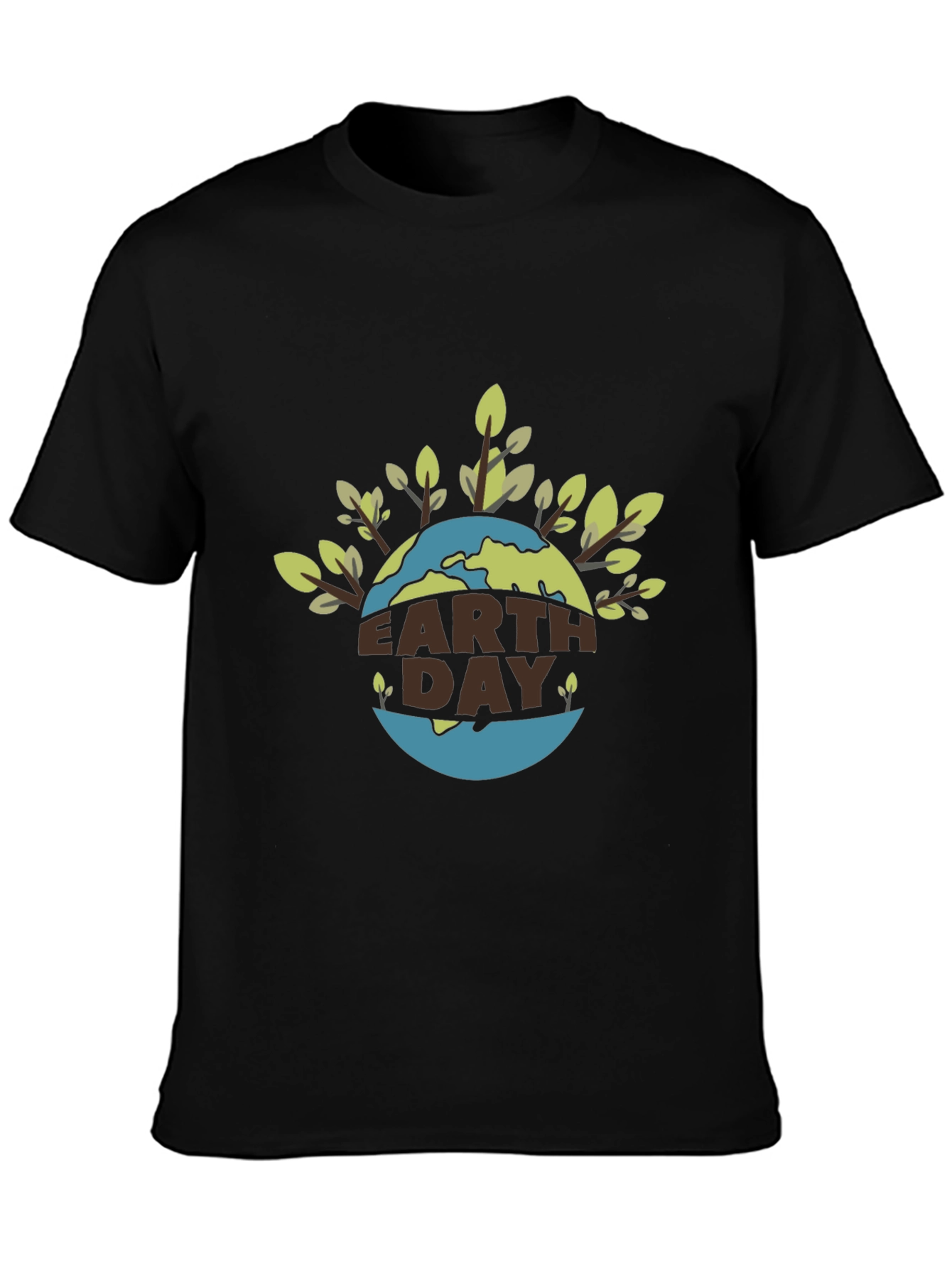 Earth Day Graphic Tee - Black