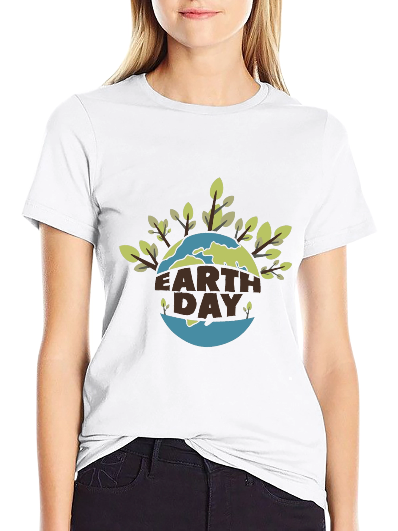Earth Day Graphic Tee - Black