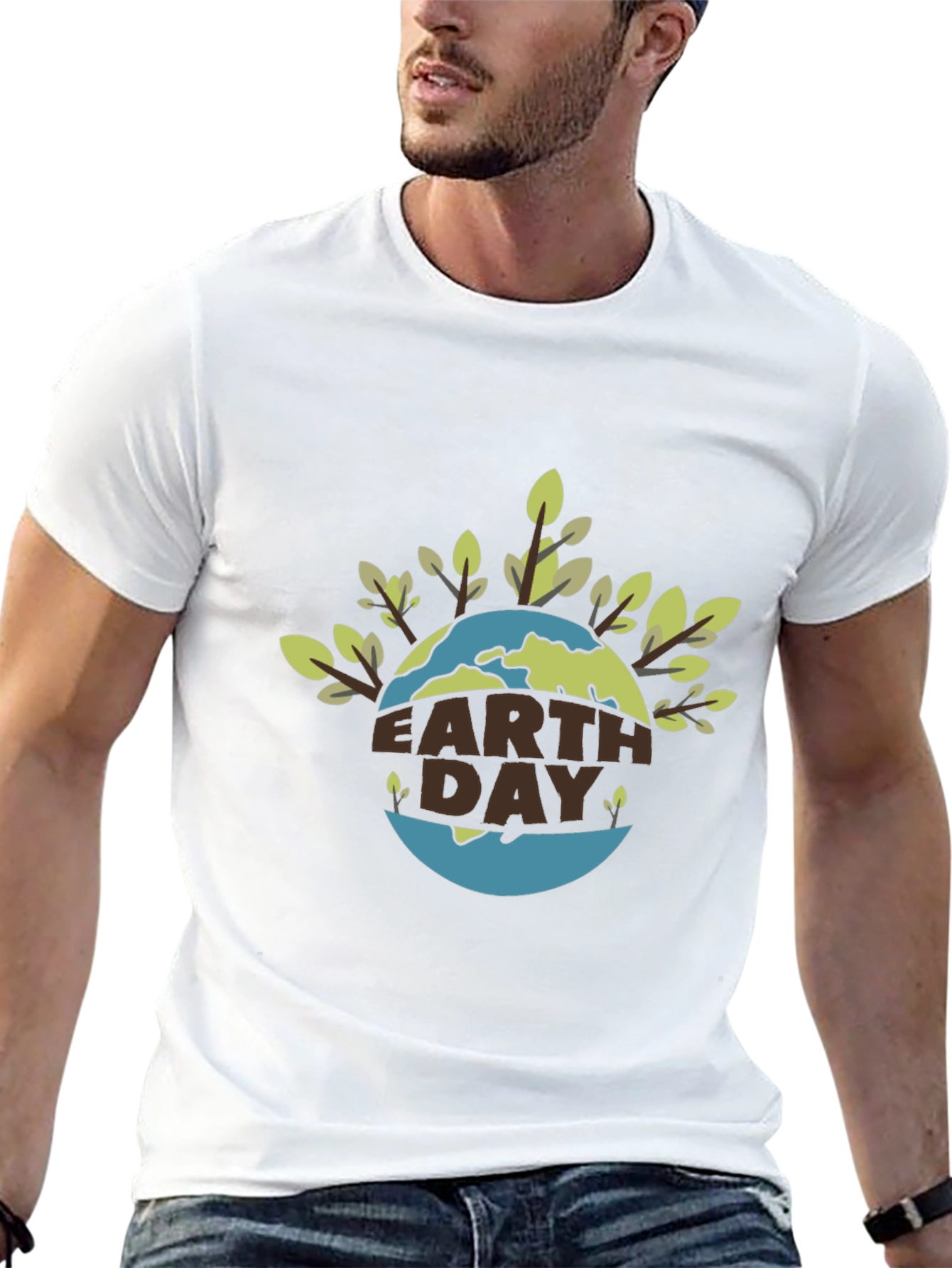 Earth Day Graphic Tee - Black