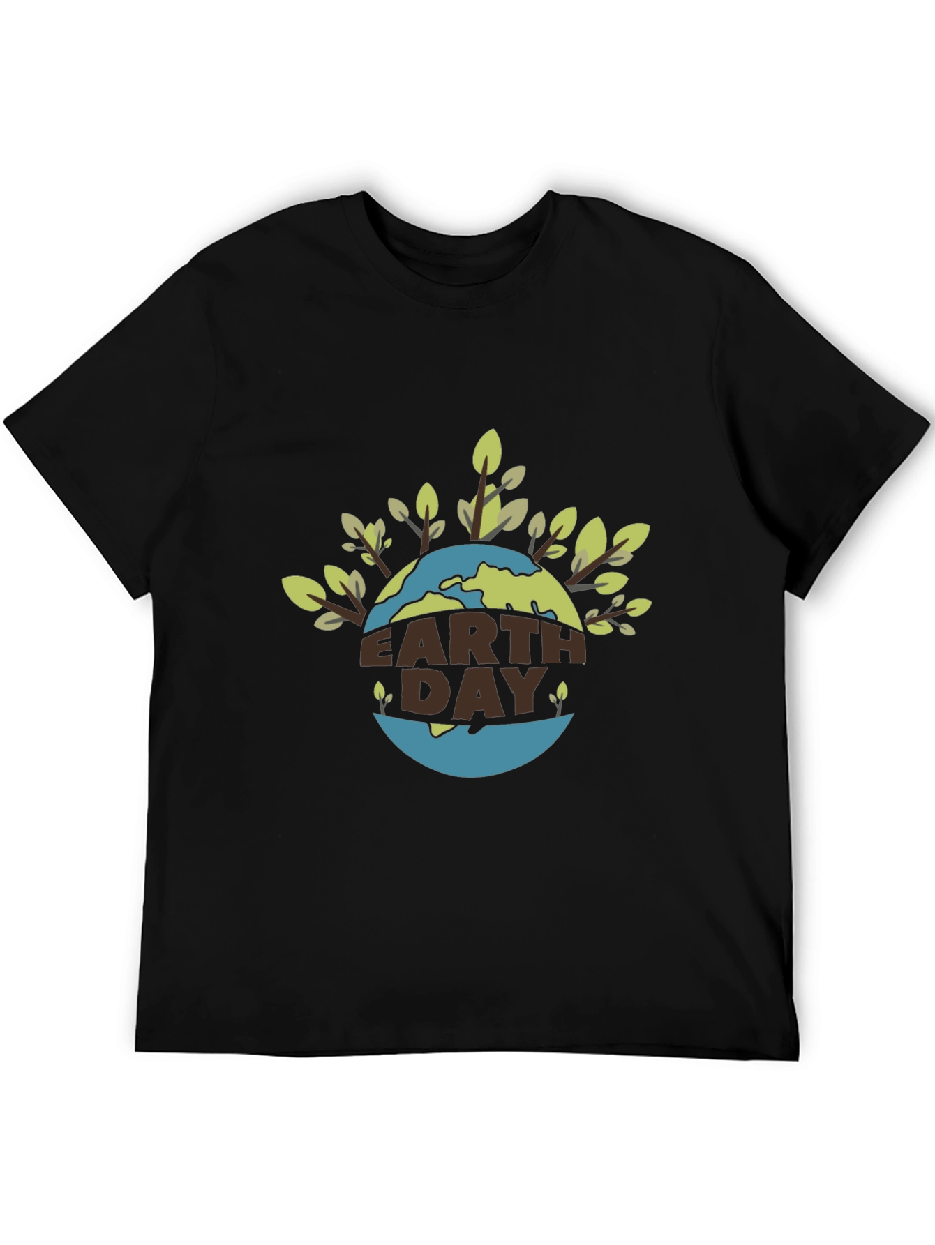 Earth Day Graphic Tee - Black