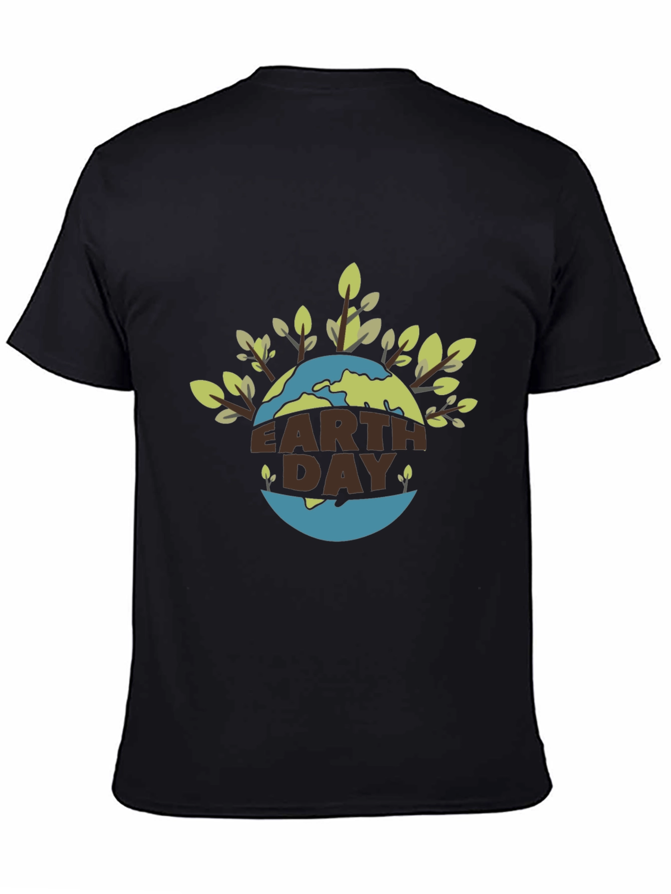 Earth Day Graphic Tee - Black