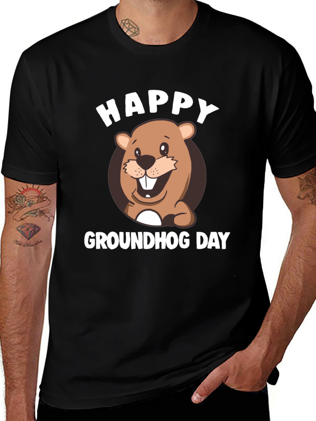 Happy Groundhog Day T-Shirt
