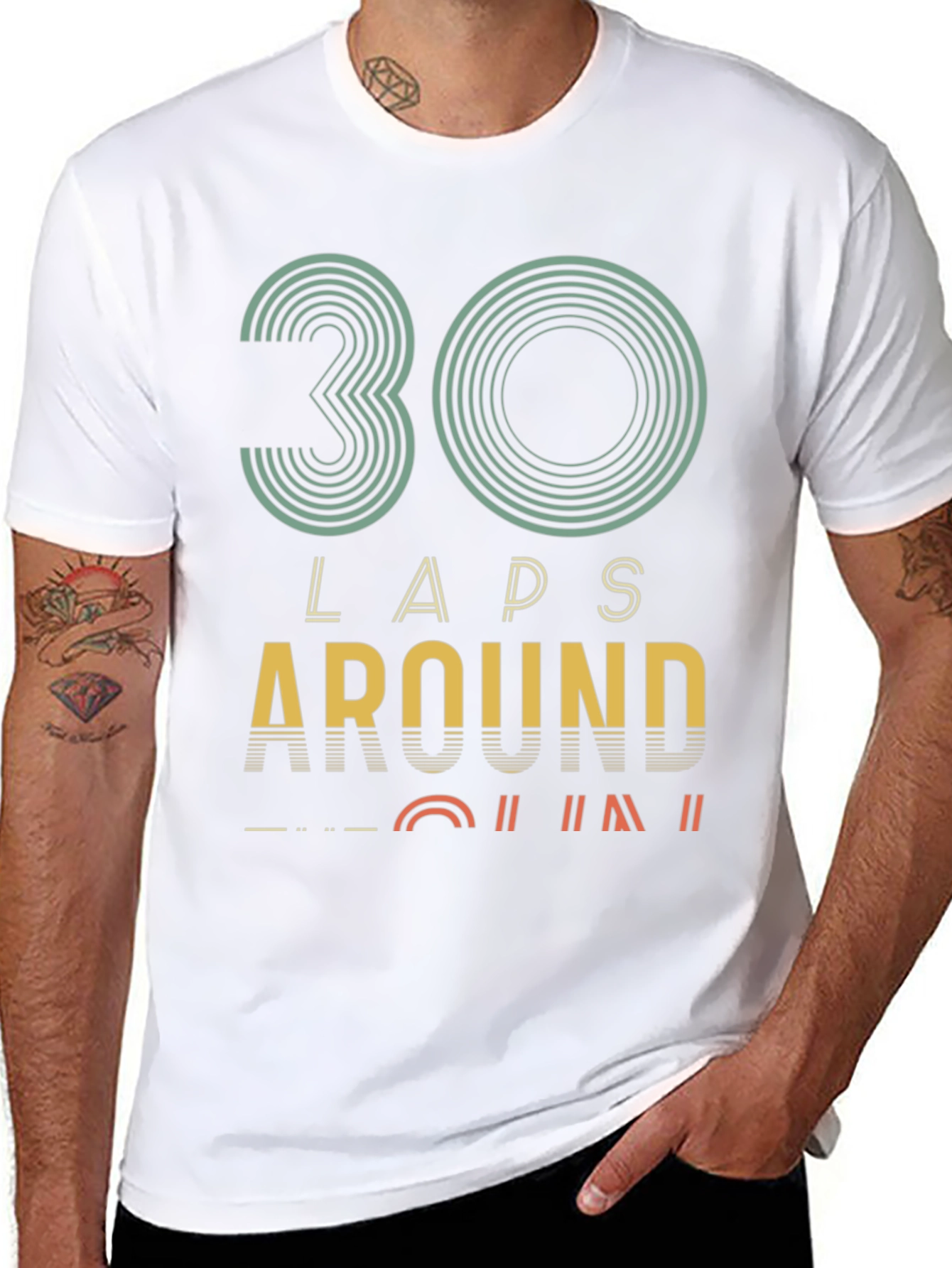 30 Laps Around Graphic Tee - Birthday Gift