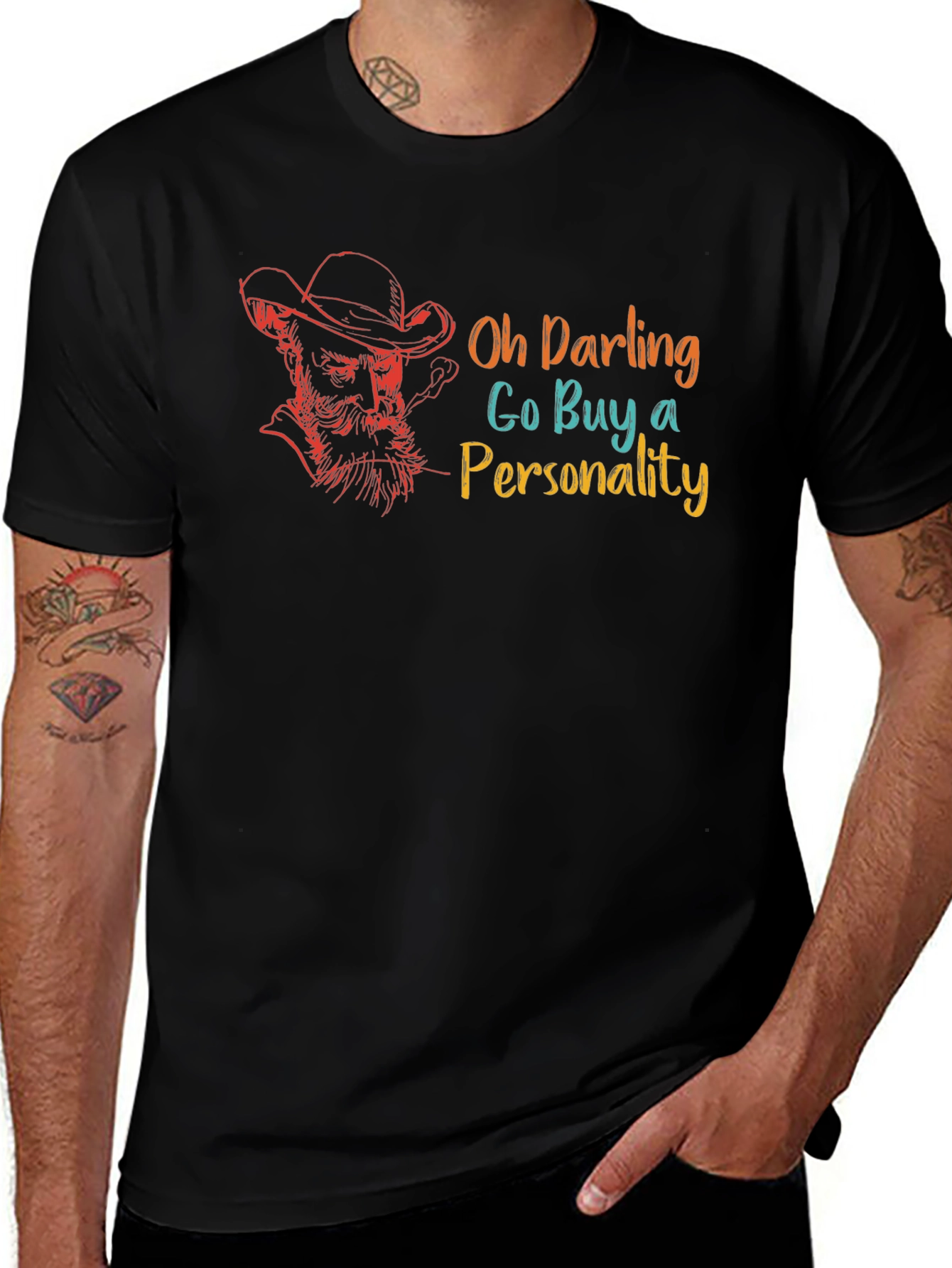 Oh Darling Buy A Personality Graphic T-Shirt