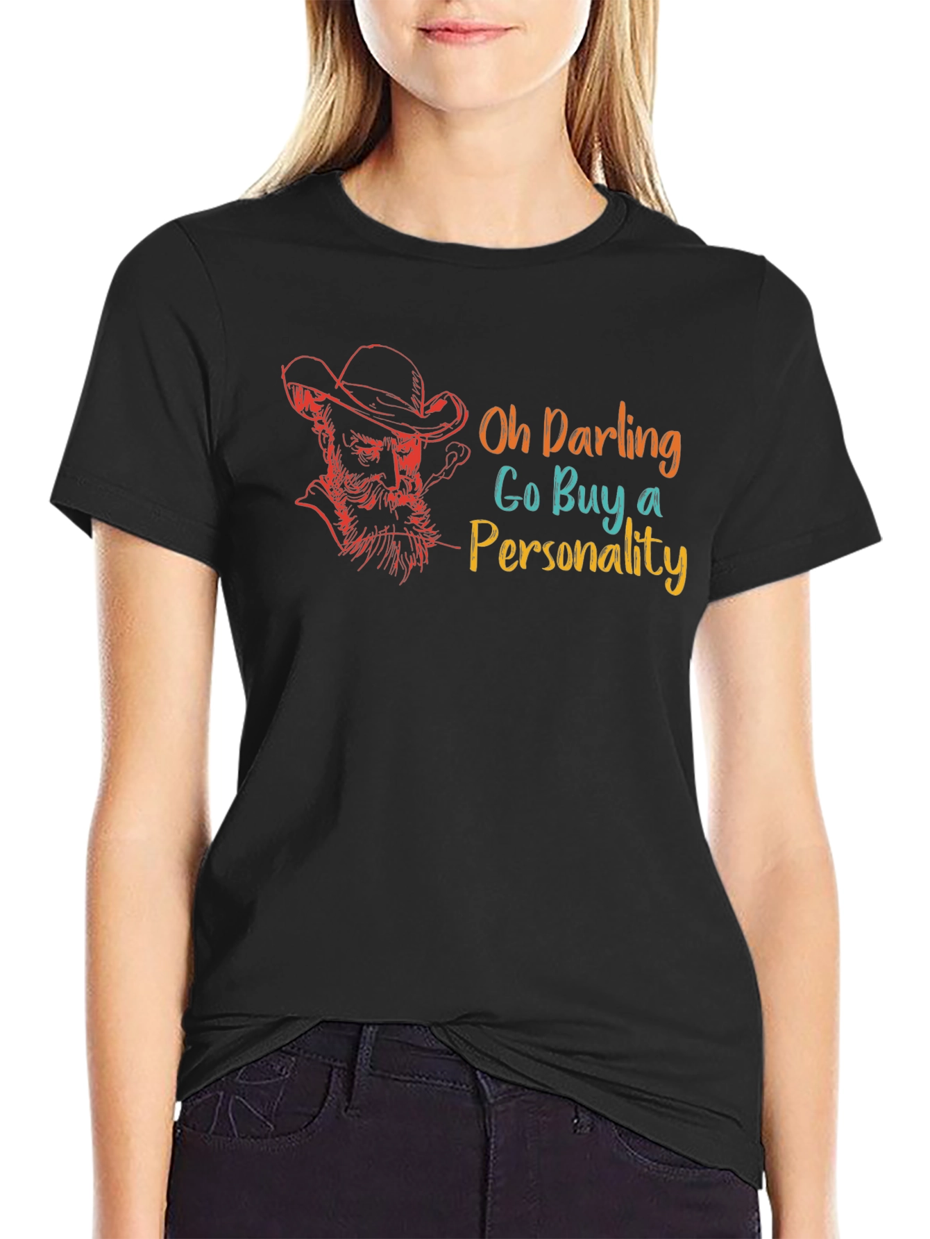 Oh Darling Buy A Personality Graphic T-Shirt