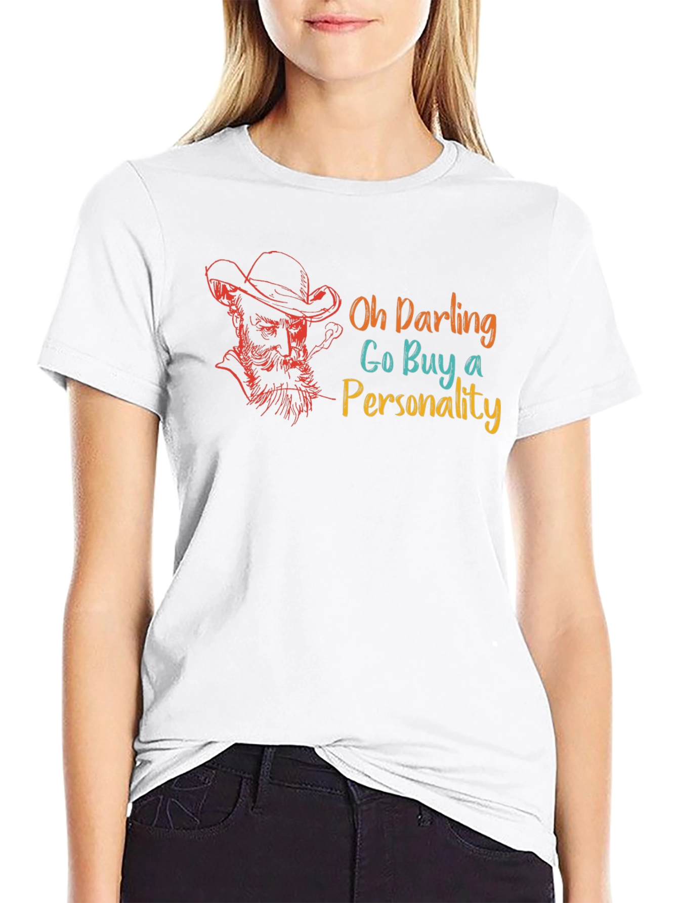 Oh Darling Buy A Personality Graphic T-Shirt