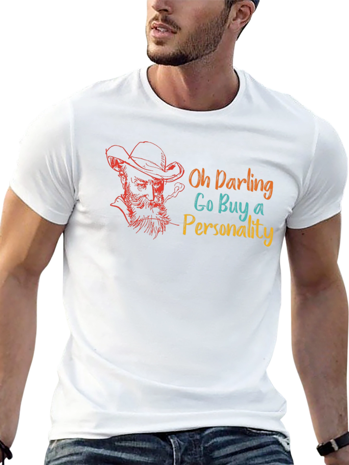 Oh Darling Buy A Personality Graphic T-Shirt