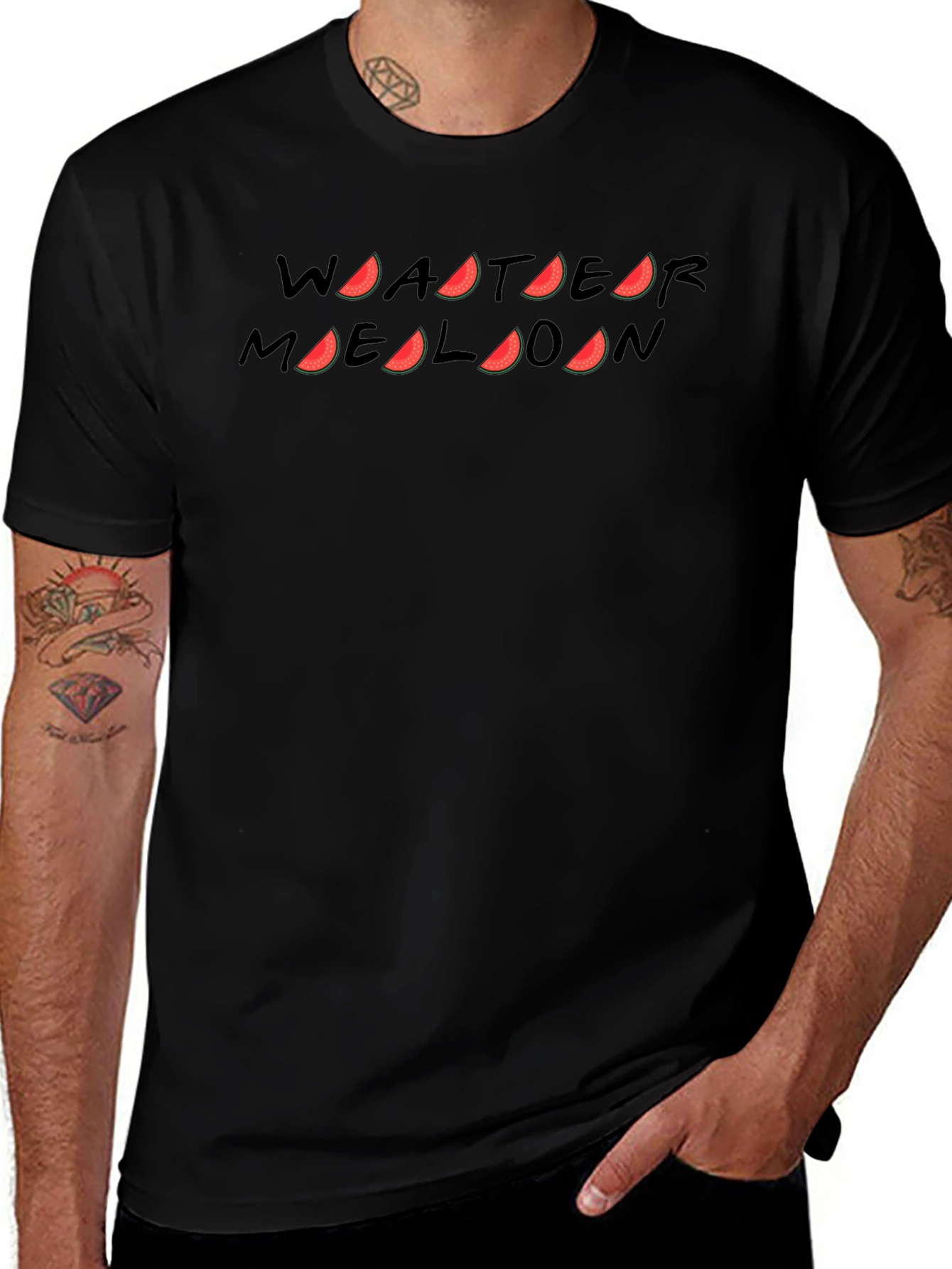 Watermelon Graphic Tee - Summer Fun T-Shirt