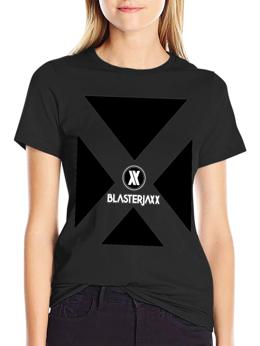 Blasterjaxx Graphic Print Black T-Shirt