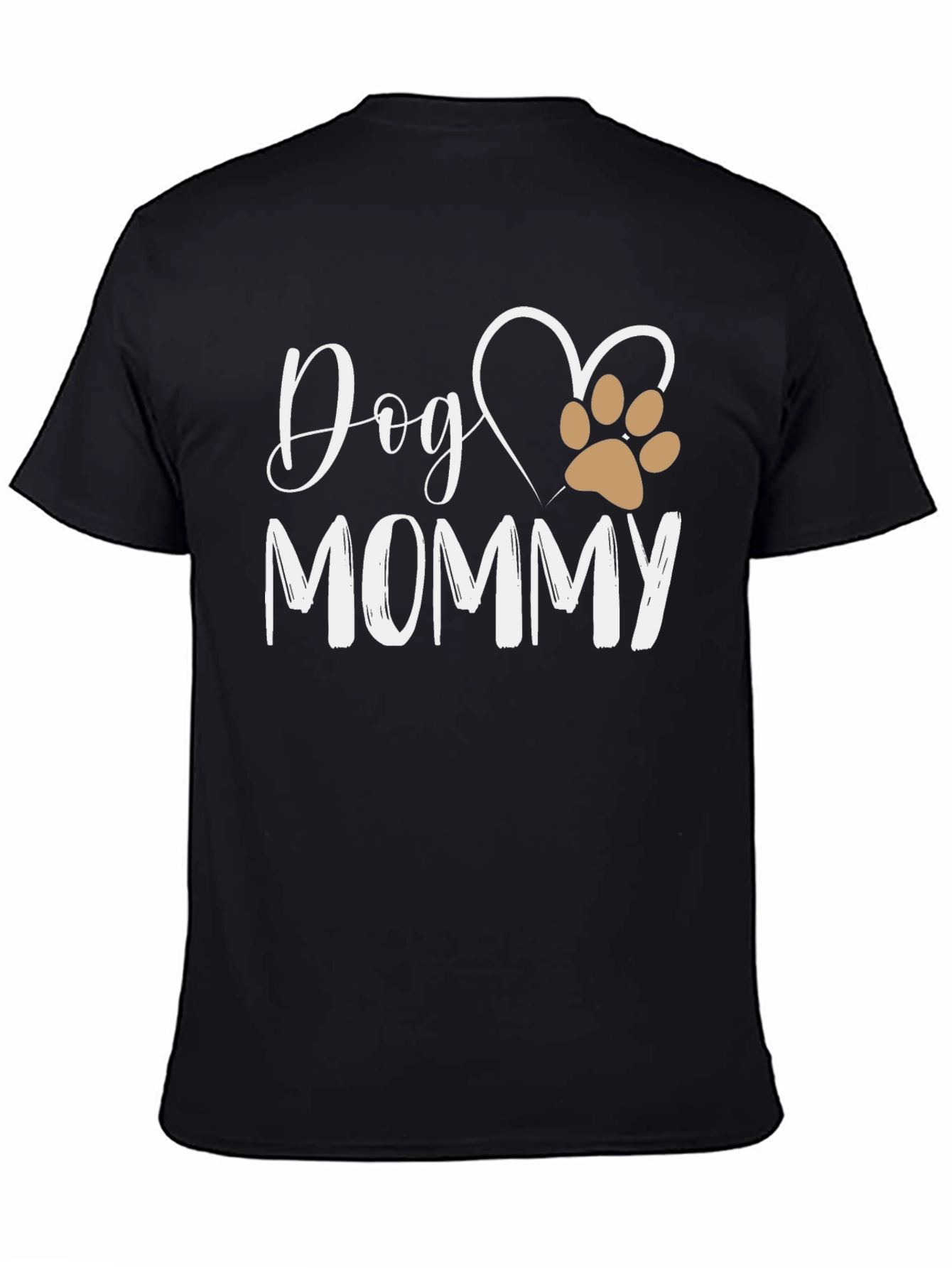 Dog Mommy Graphic Tee - Cute Pet Lover Shirt