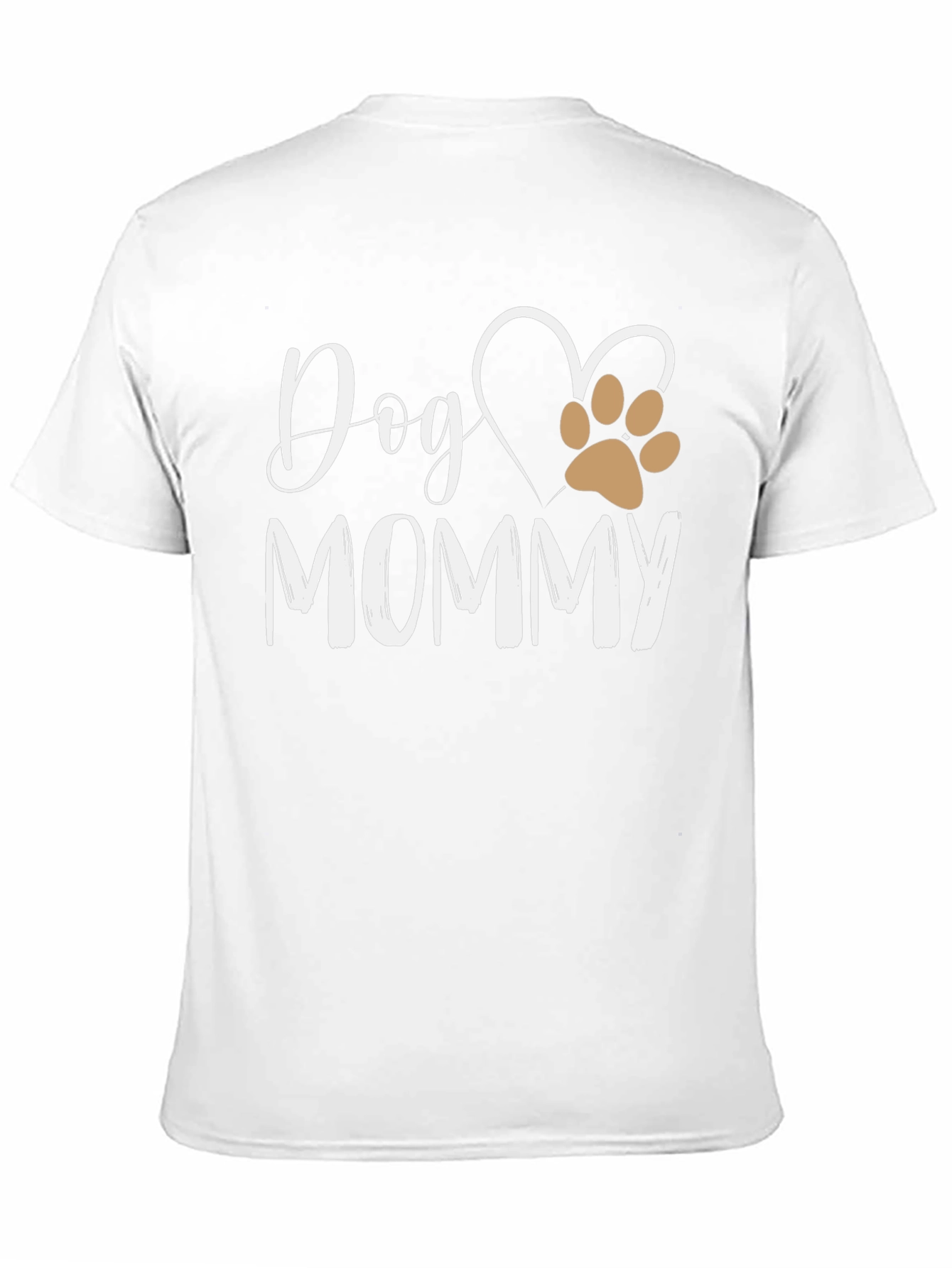 Dog Mommy Graphic Tee - Cute Pet Lover Shirt