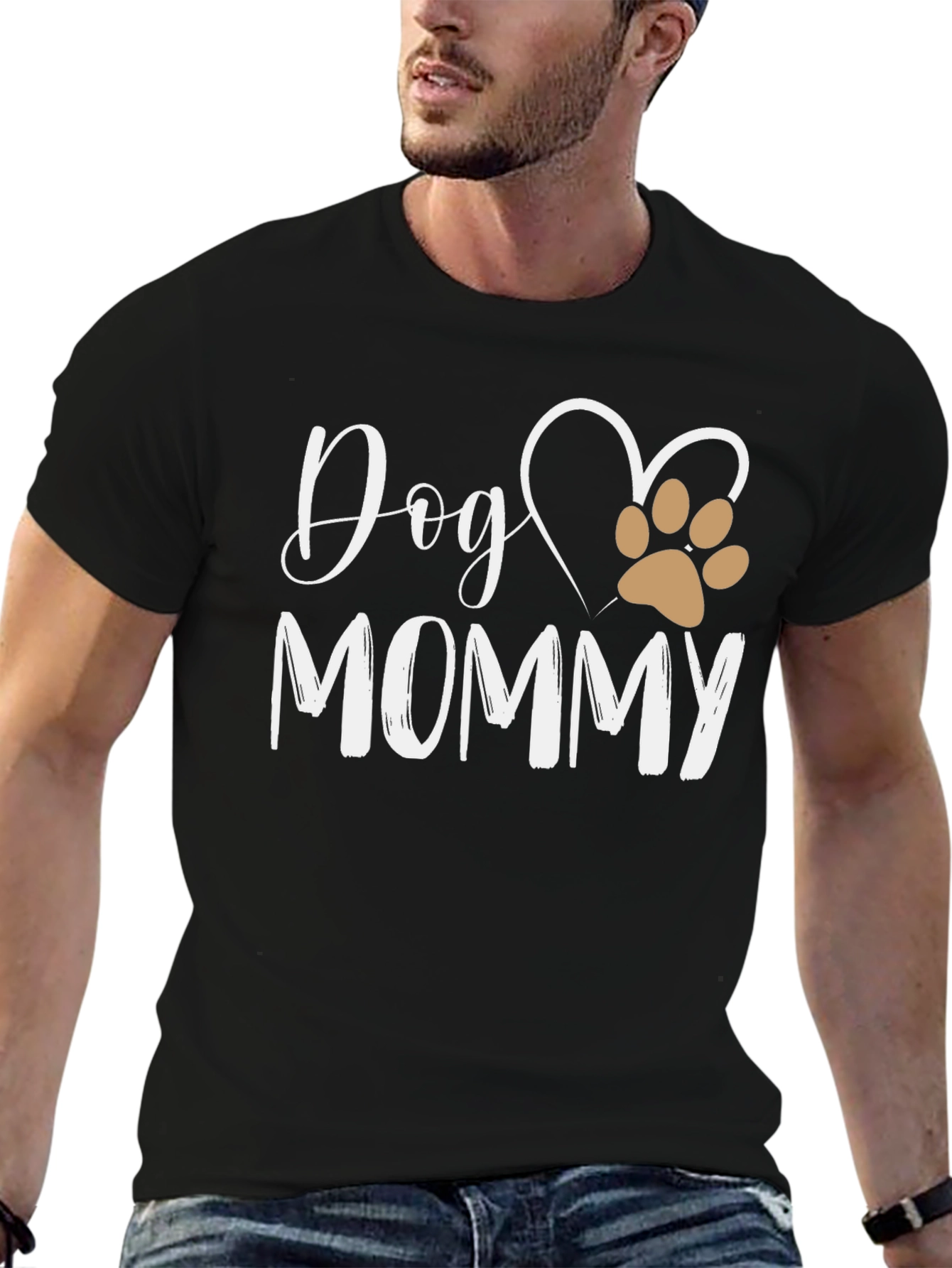 Dog Mommy Graphic Tee - Cute Pet Lover Shirt