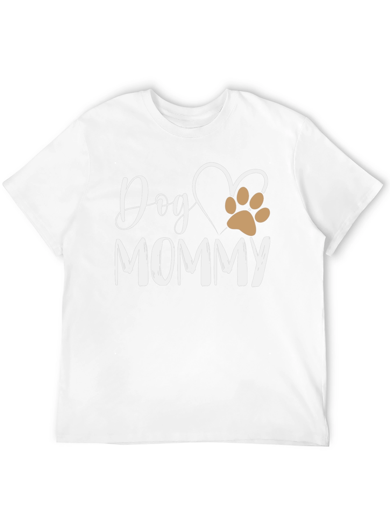 Dog Mommy Graphic Tee - Cute Pet Lover Shirt