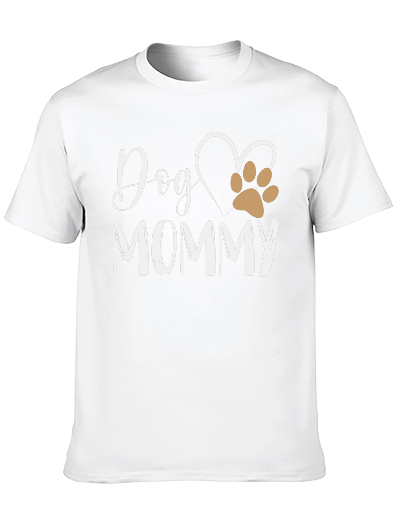 Dog Mommy Graphic Tee - Cute Pet Lover Shirt
