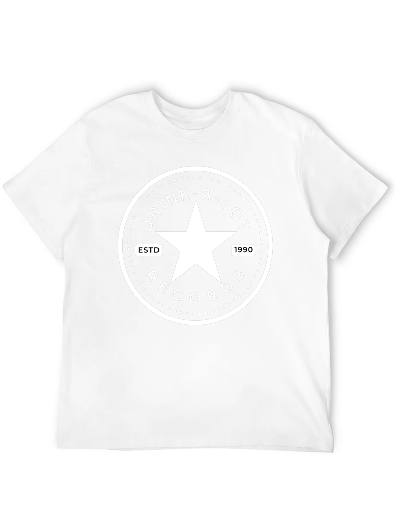 Drink-A-Lot Records Black T-Shirt