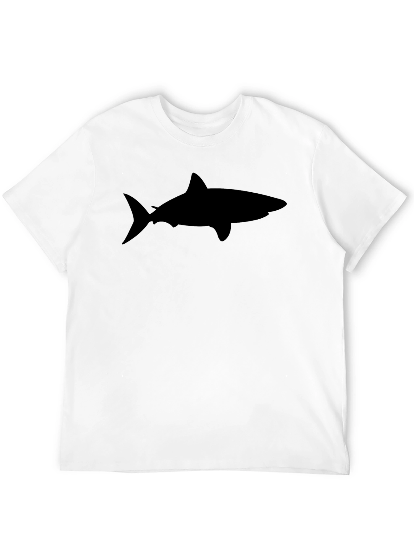 Mens Shark Graphic Black T-Shirt