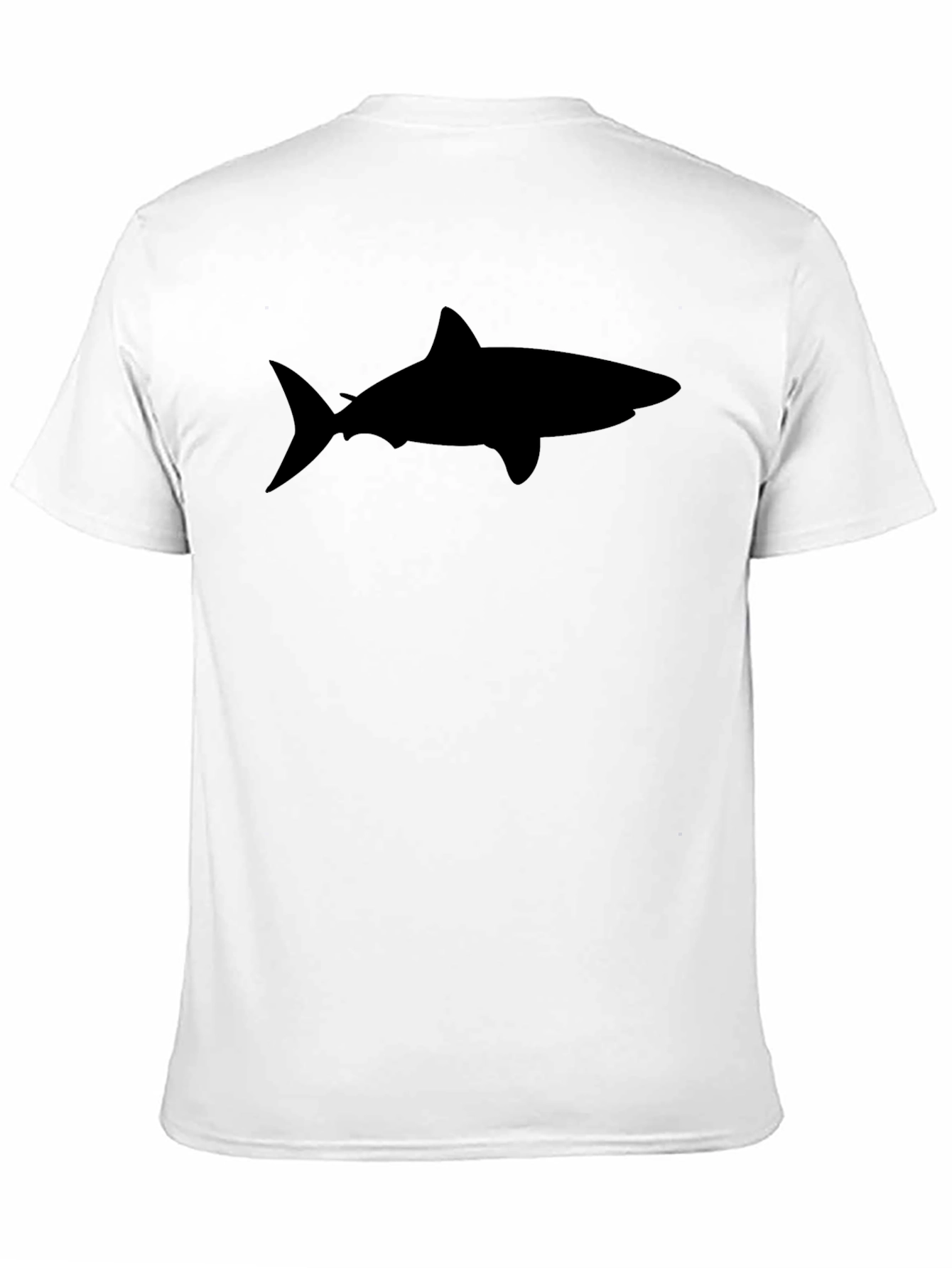 Mens Shark Graphic Black T-Shirt