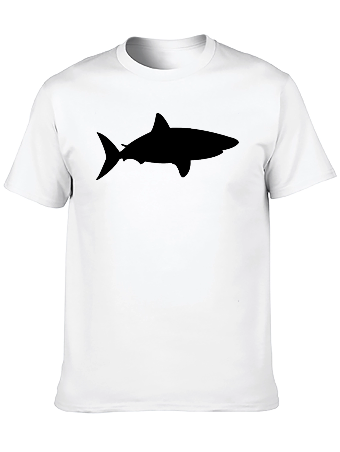 Mens Shark Graphic Black T-Shirt