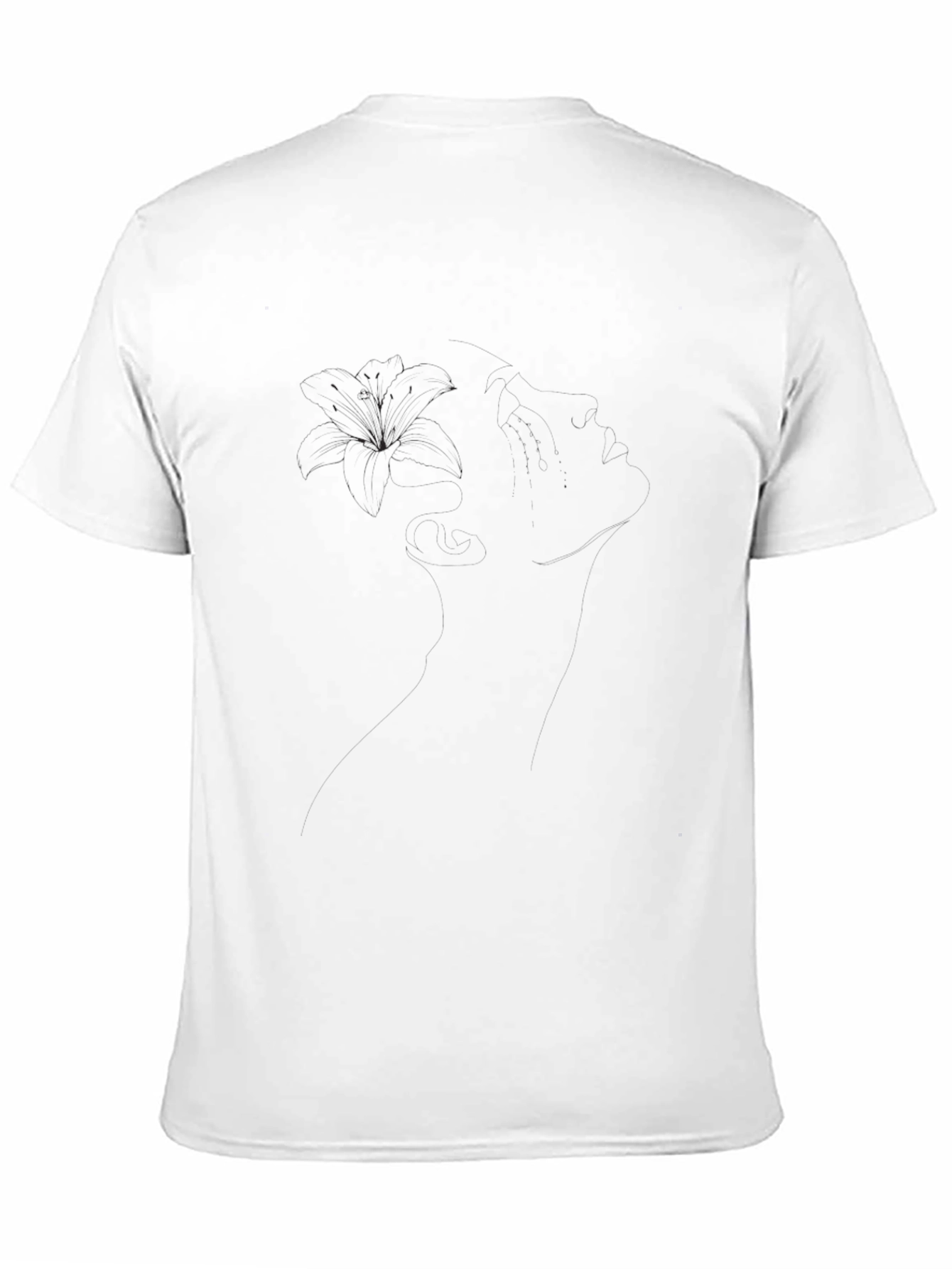 Mens Black Casual T-Shirt