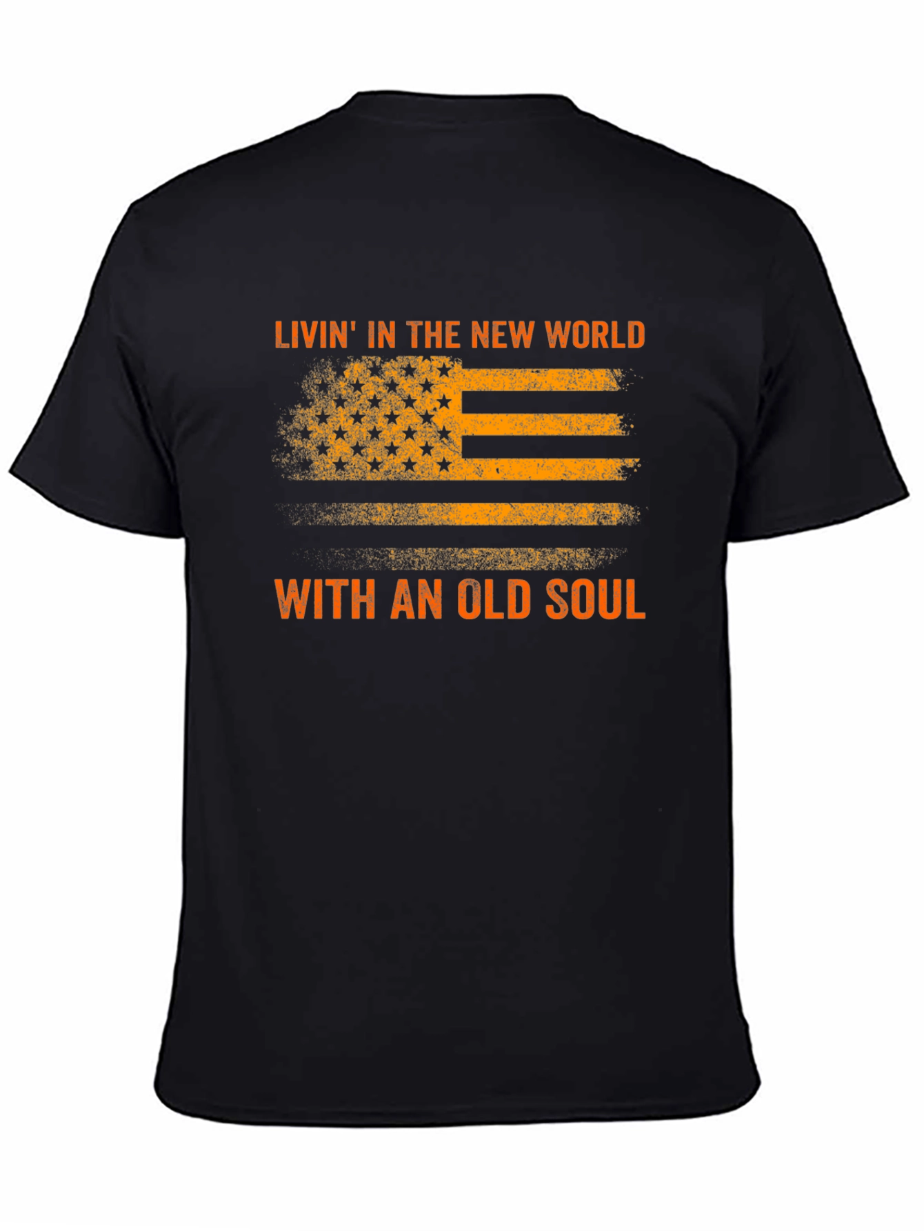 Old Soul USA Flag Graphic T-Shirt