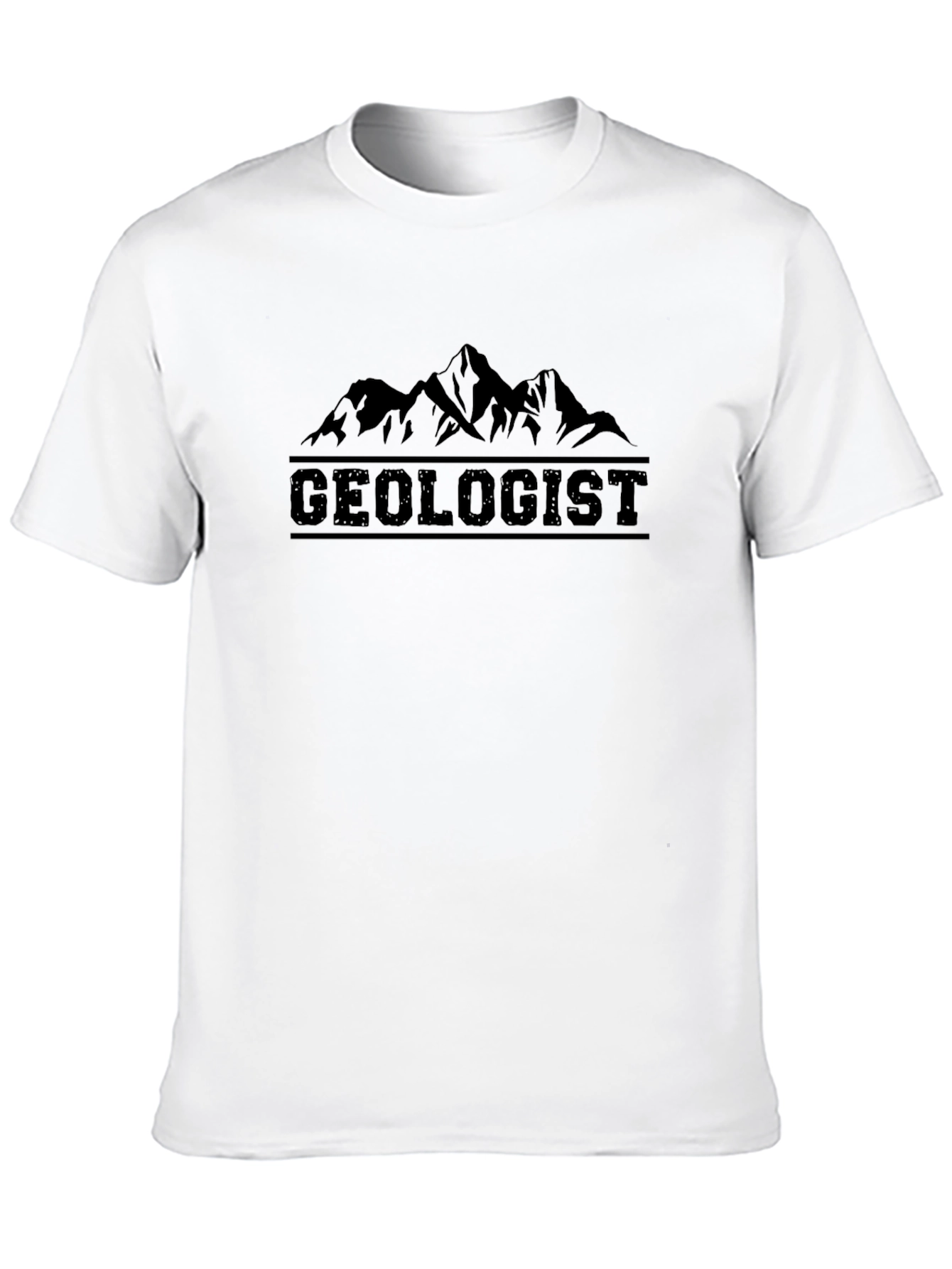 Geologist T-Shirt: Mountain Design Perfect for Geology Lovers
