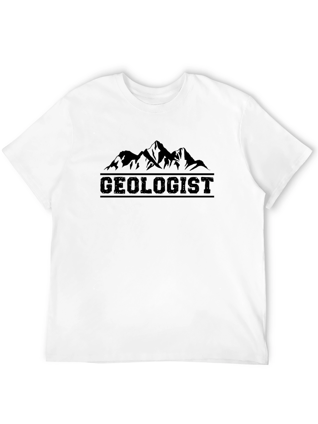 Geologist T-Shirt: Mountain Design Perfect for Geology Lovers
