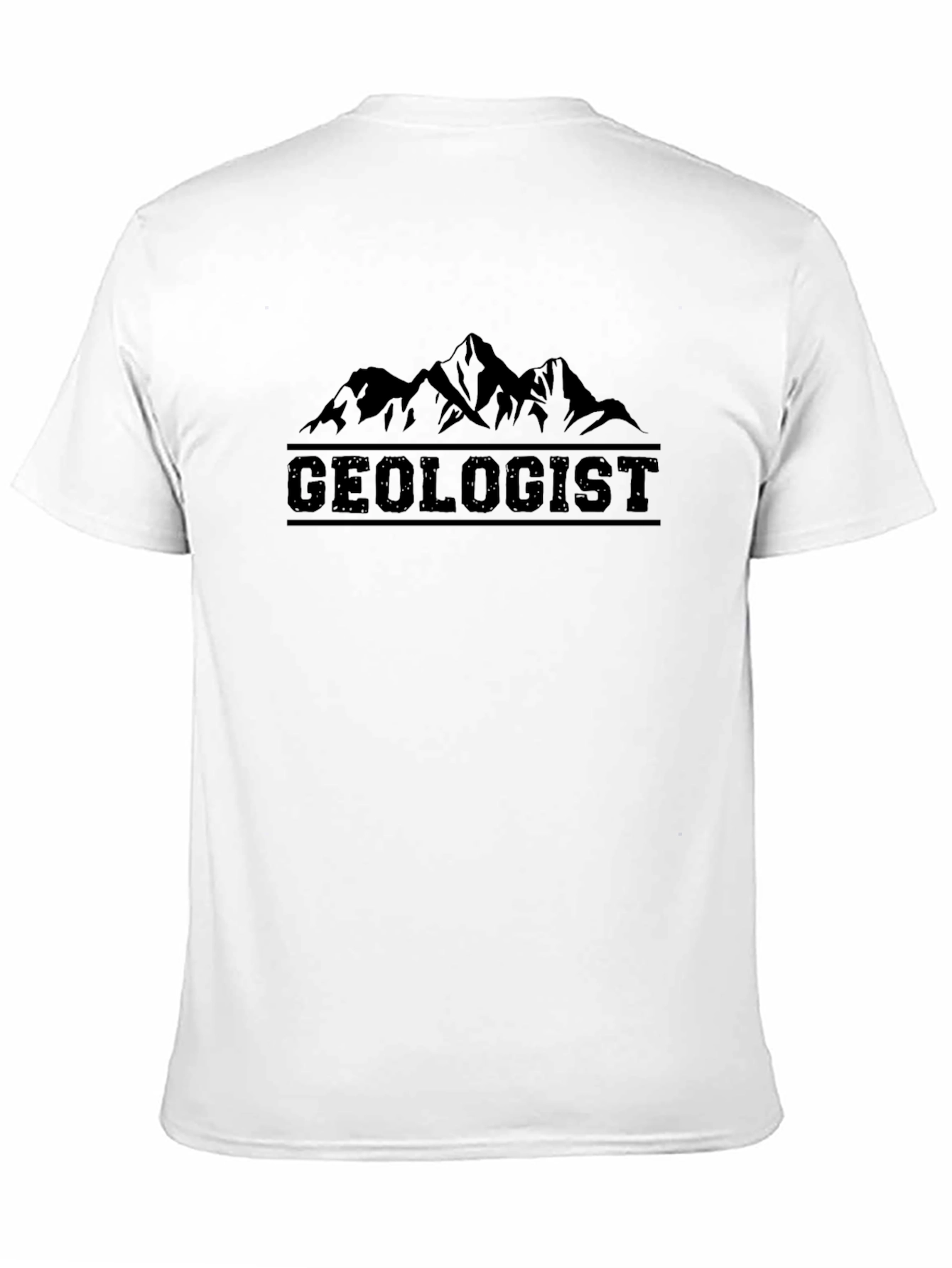 Geologist T-Shirt: Mountain Design Perfect for Geology Lovers