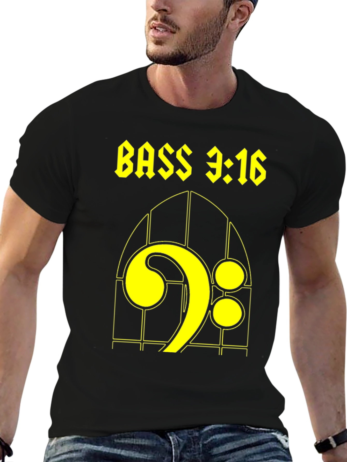 Bass 3:16 T-Shirt - Music Lovers Tee