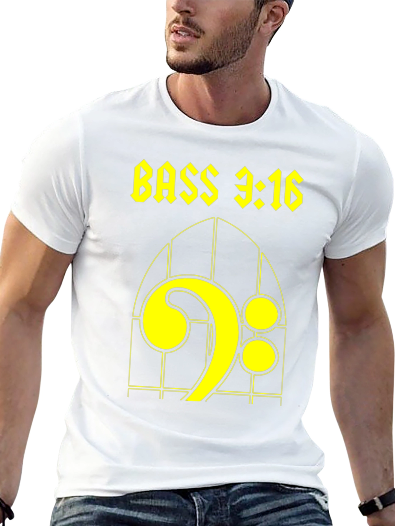 Bass 3:16 T-Shirt - Music Lovers Tee