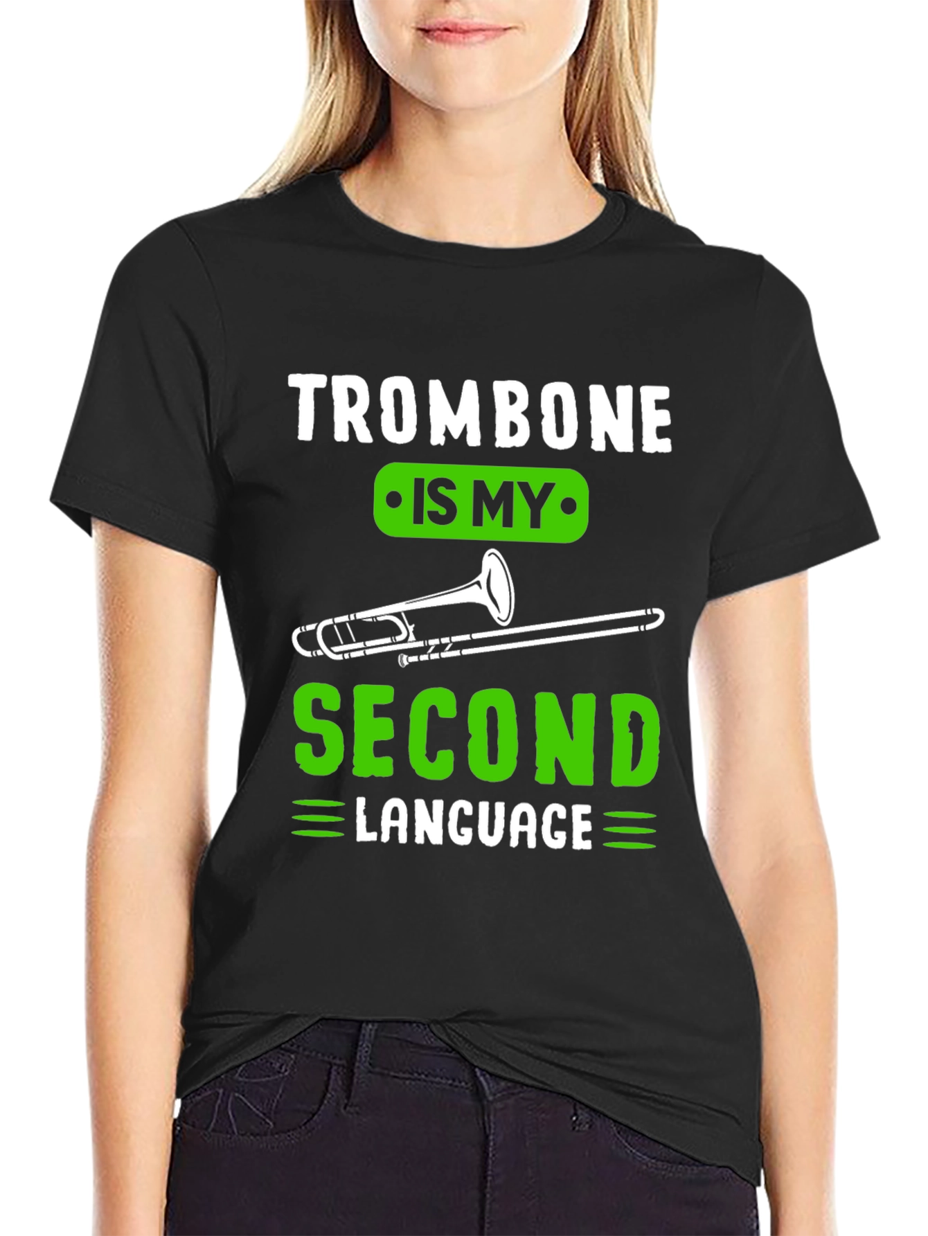 Trombone Second Language Musician T-Shirt