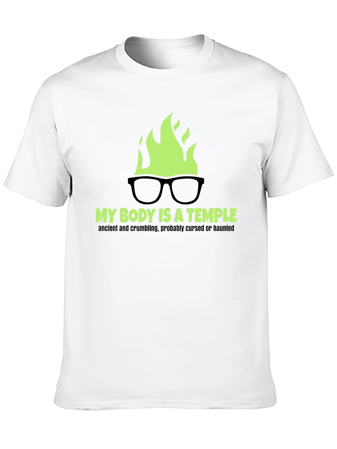 My Body is a Temple Graphic T-Shirt
