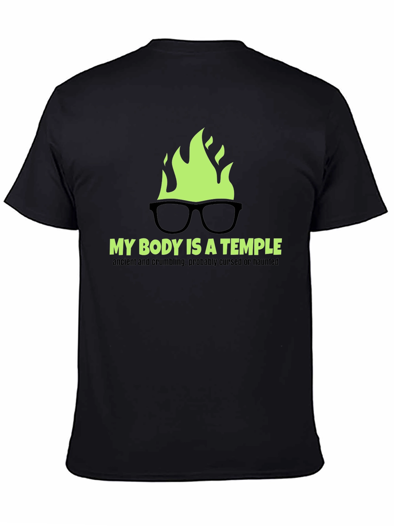 My Body is a Temple Graphic T-Shirt