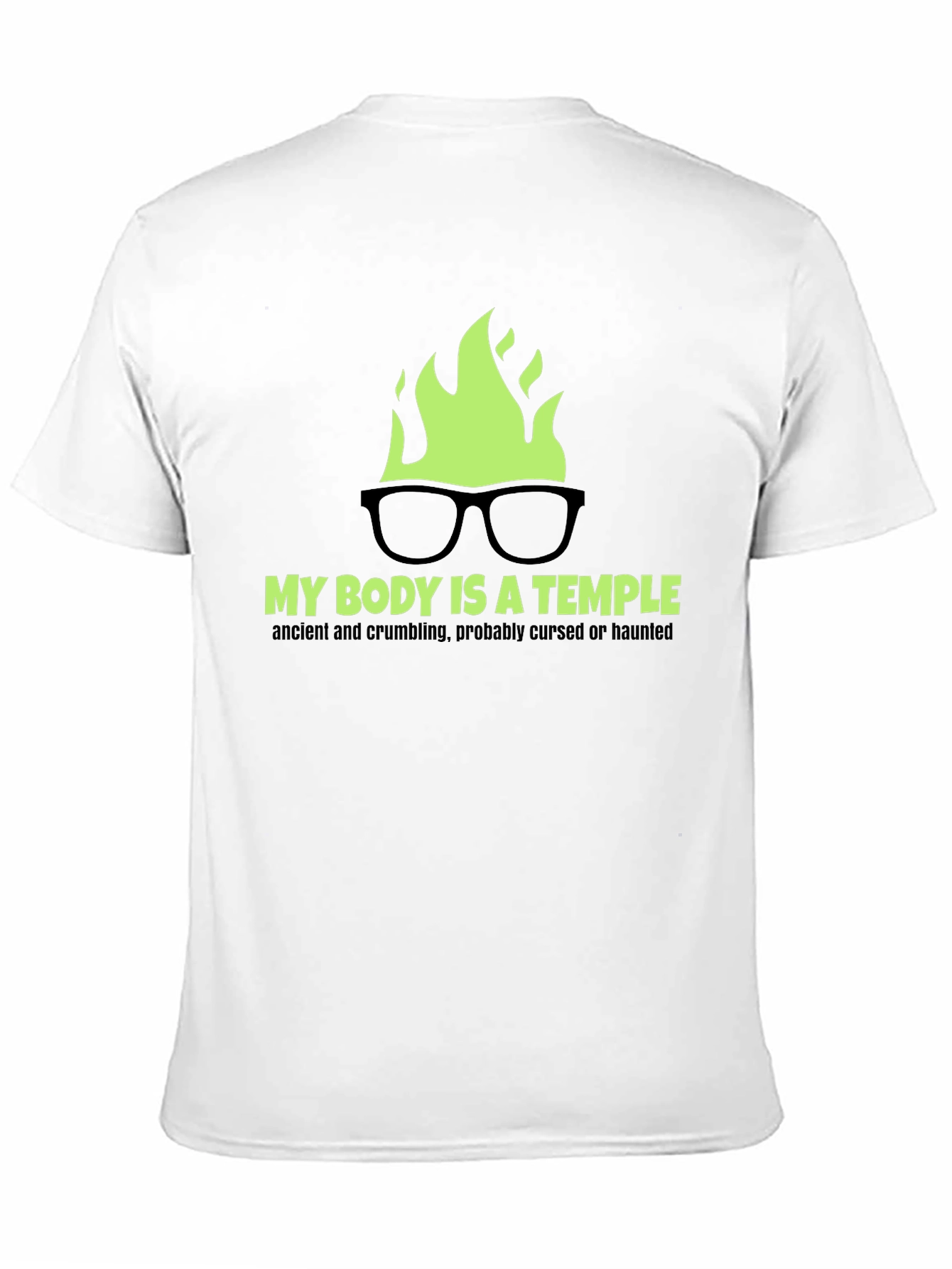 My Body is a Temple Graphic T-Shirt