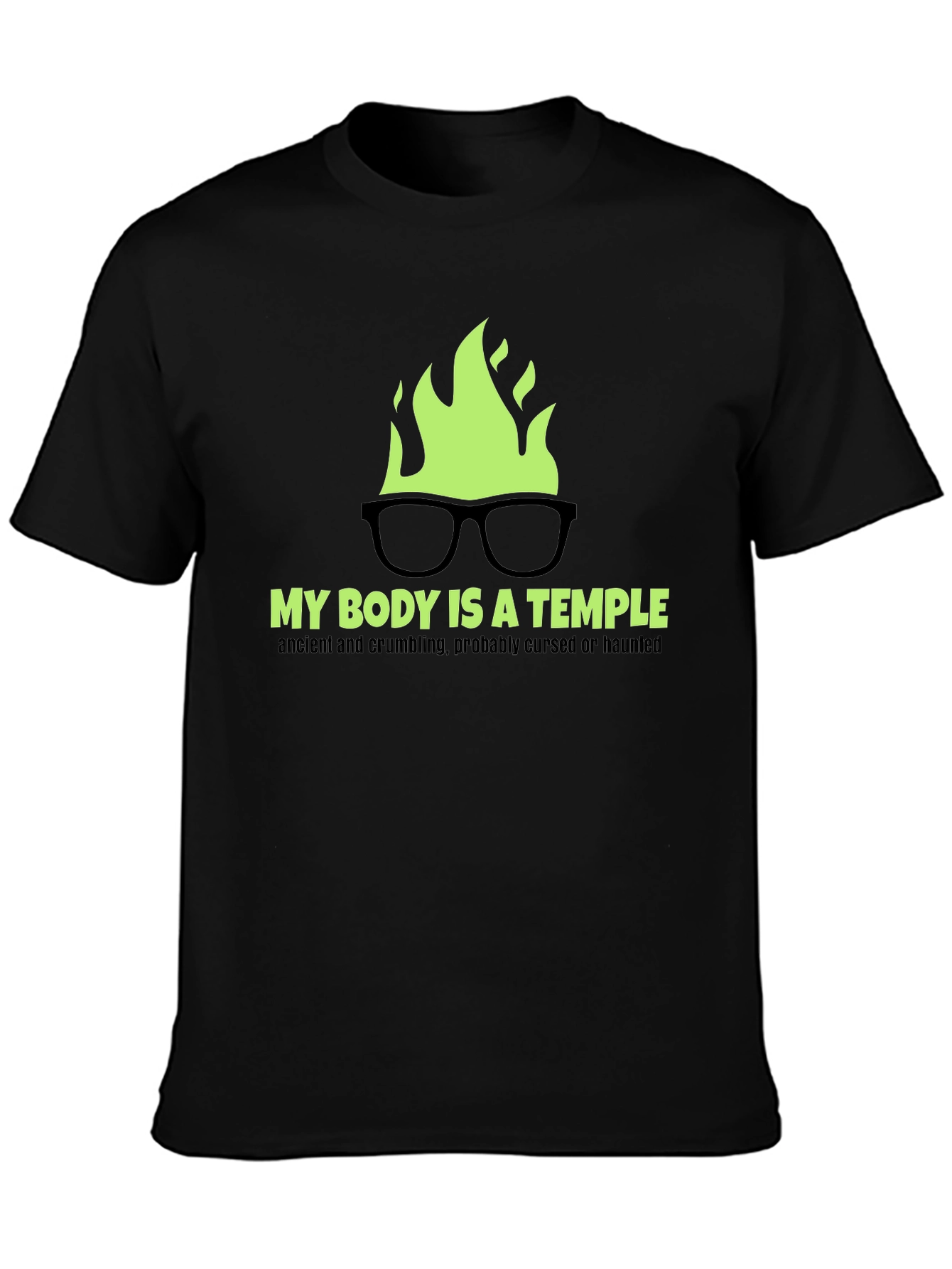 My Body is a Temple Graphic T-Shirt