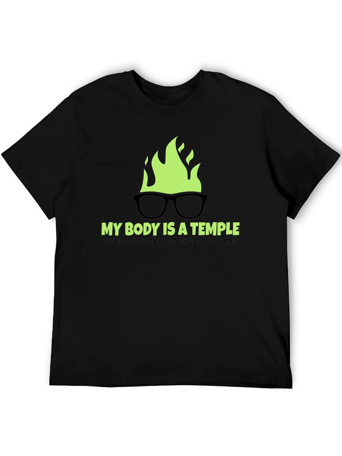 My Body is a Temple Graphic T-Shirt