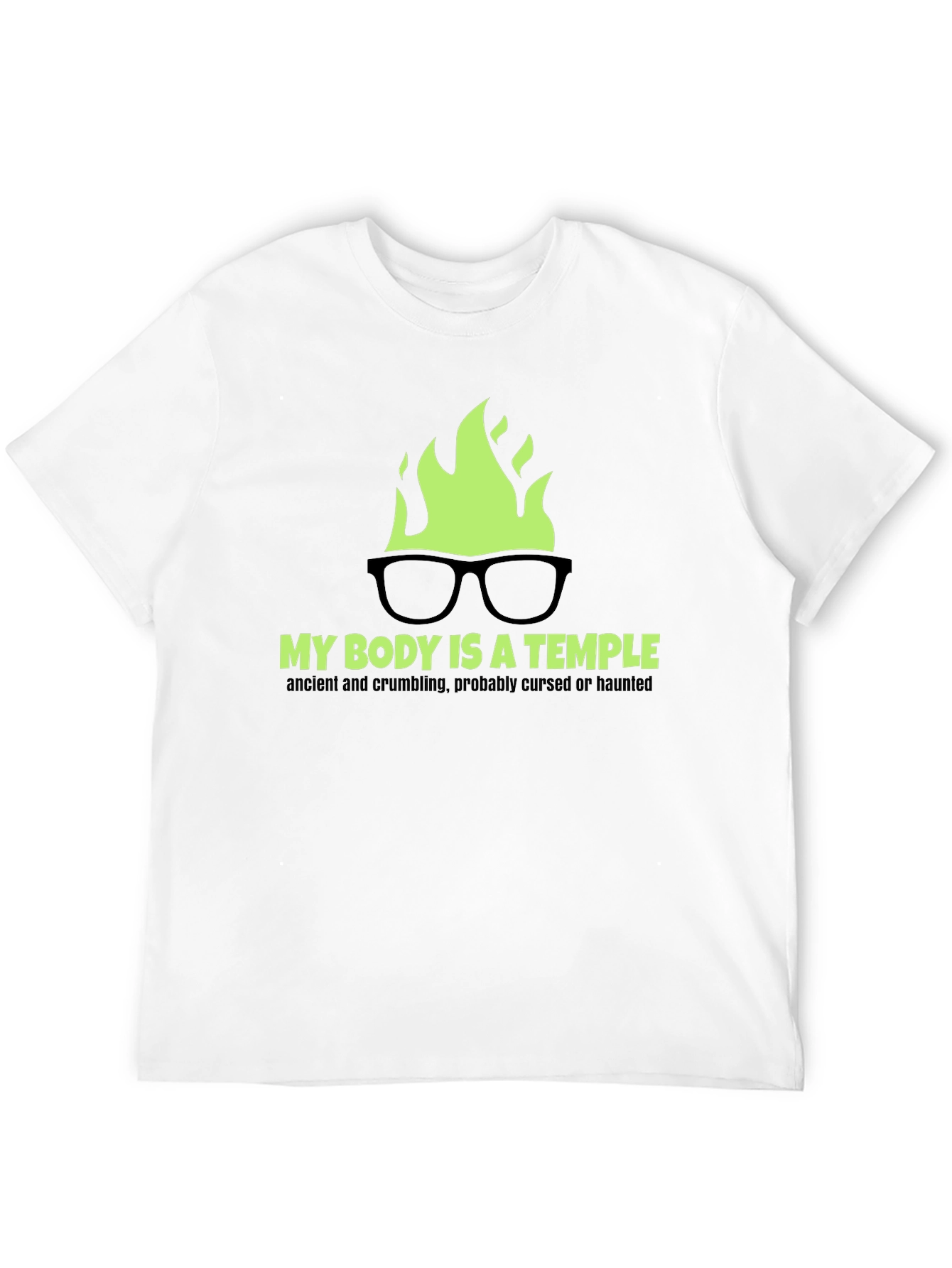 My Body is a Temple Graphic T-Shirt