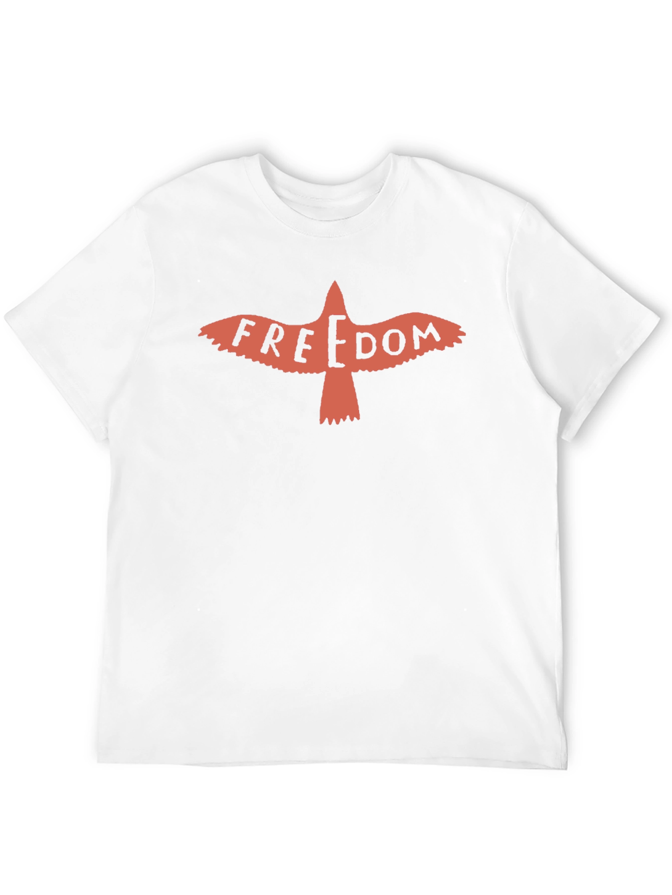 Freedom Bird Graphic T-Shirt - Black