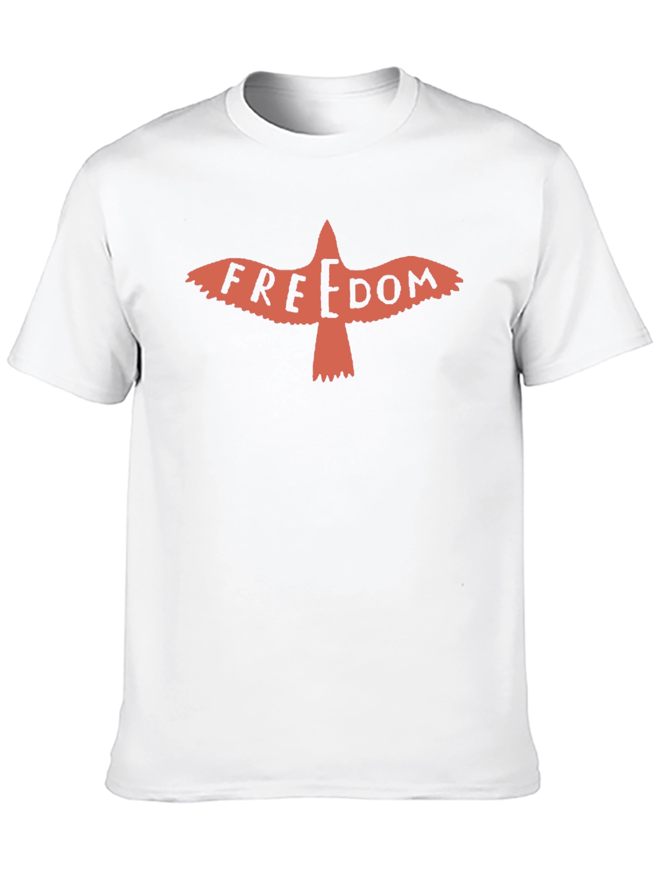Freedom Bird Graphic T-Shirt - Black