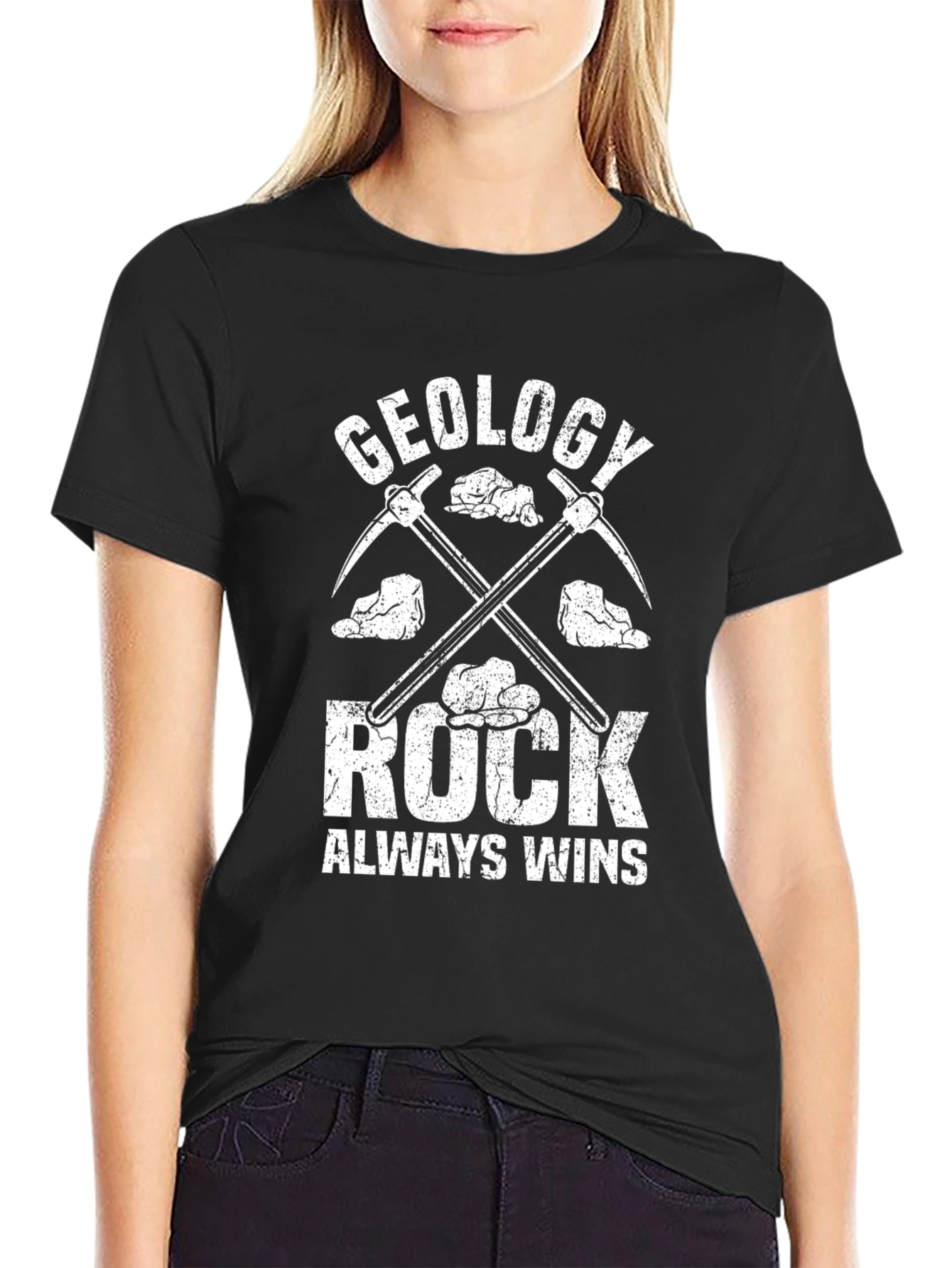 Geology Rock Always Wins T-Shirt